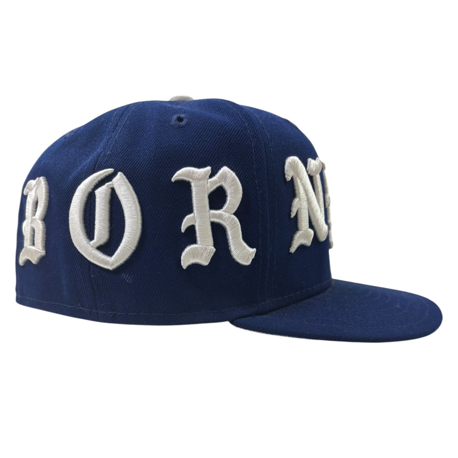 Born x Raised LA Dodgers Fitted Hat Blue