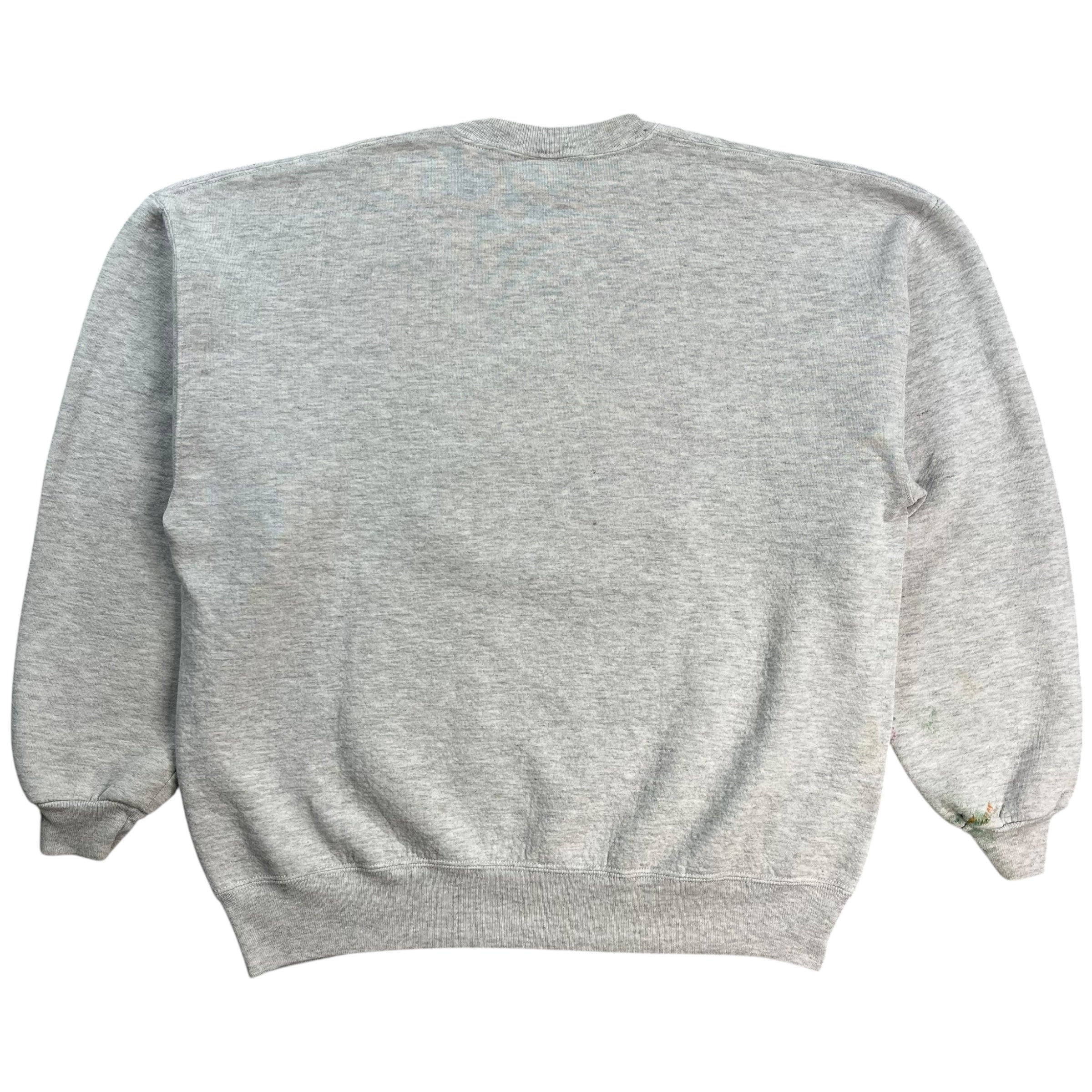 Vintage Salem Seminoles Football Crewneck Light Grey