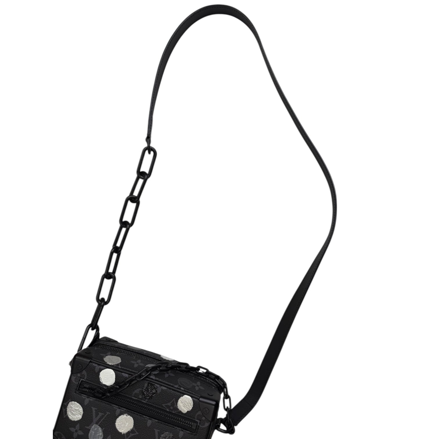 Louis Vuitton x Yayoi Kusama Mini Soft Trunk Black