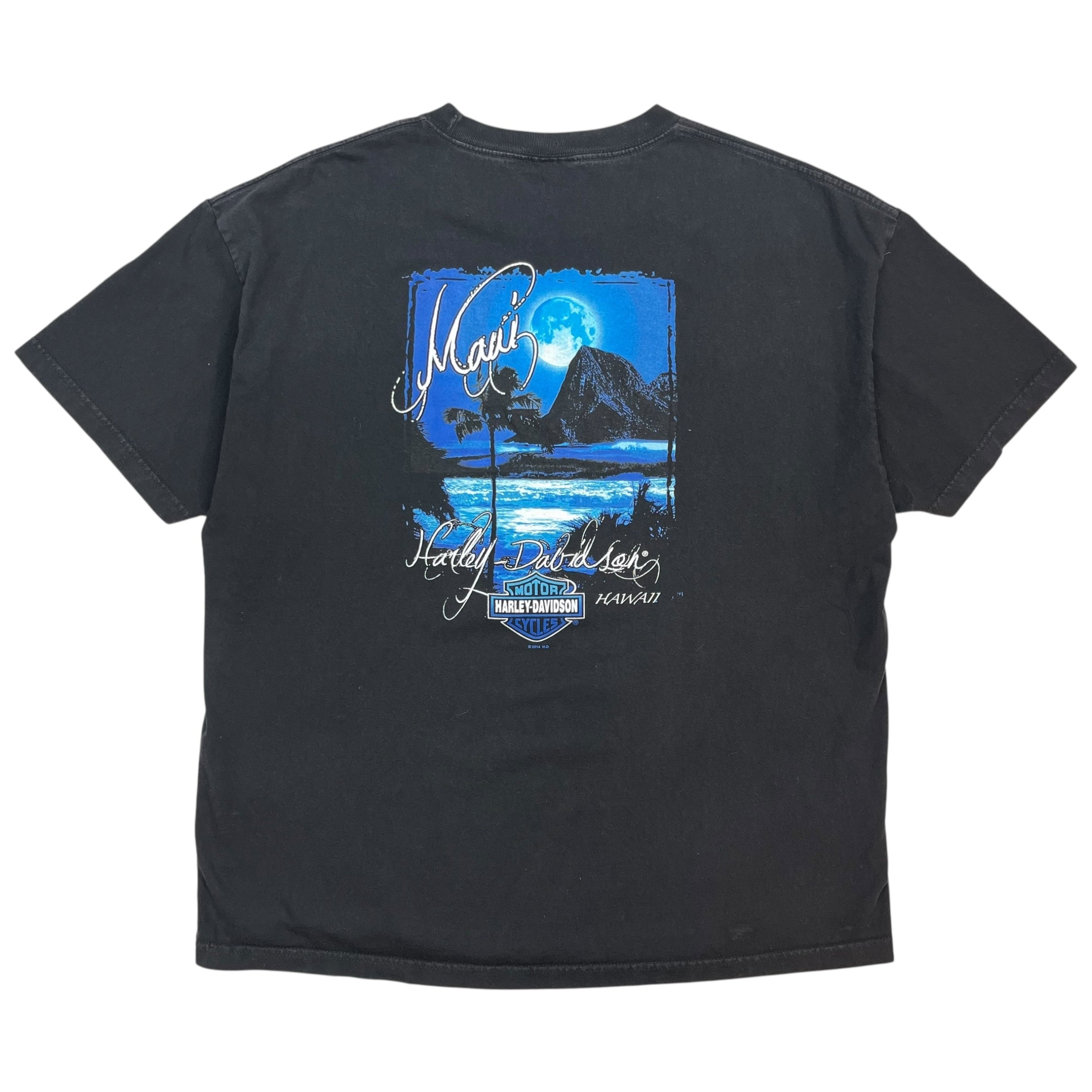 2014 Harley-Davidson Maui Hawaii Tee Black