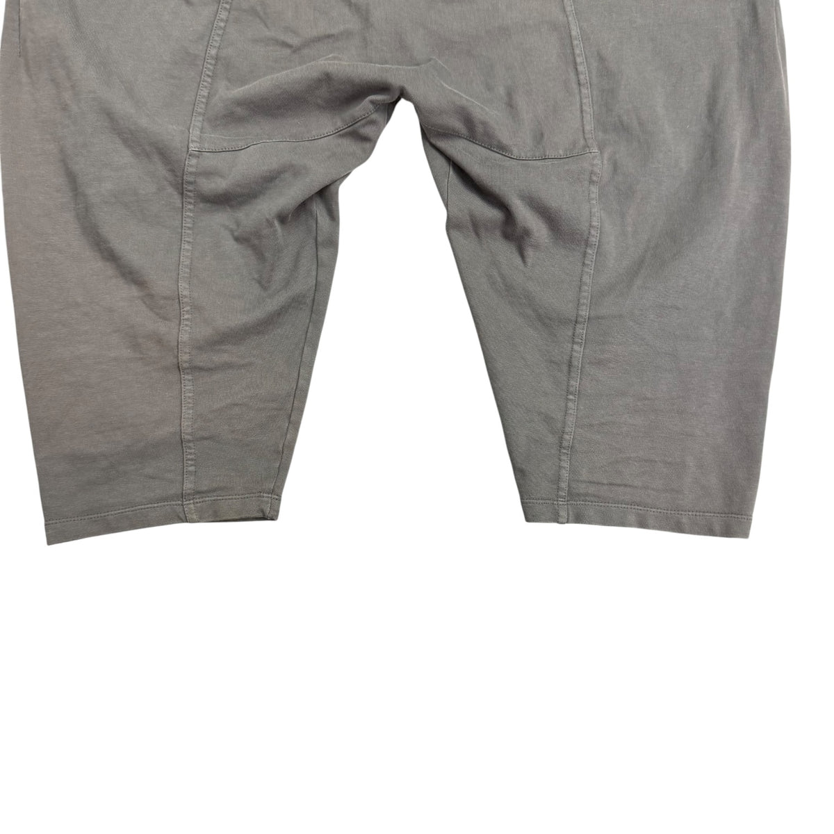Rick Owens DRKSHDW Drop Crotch Cropped Shorts Dust