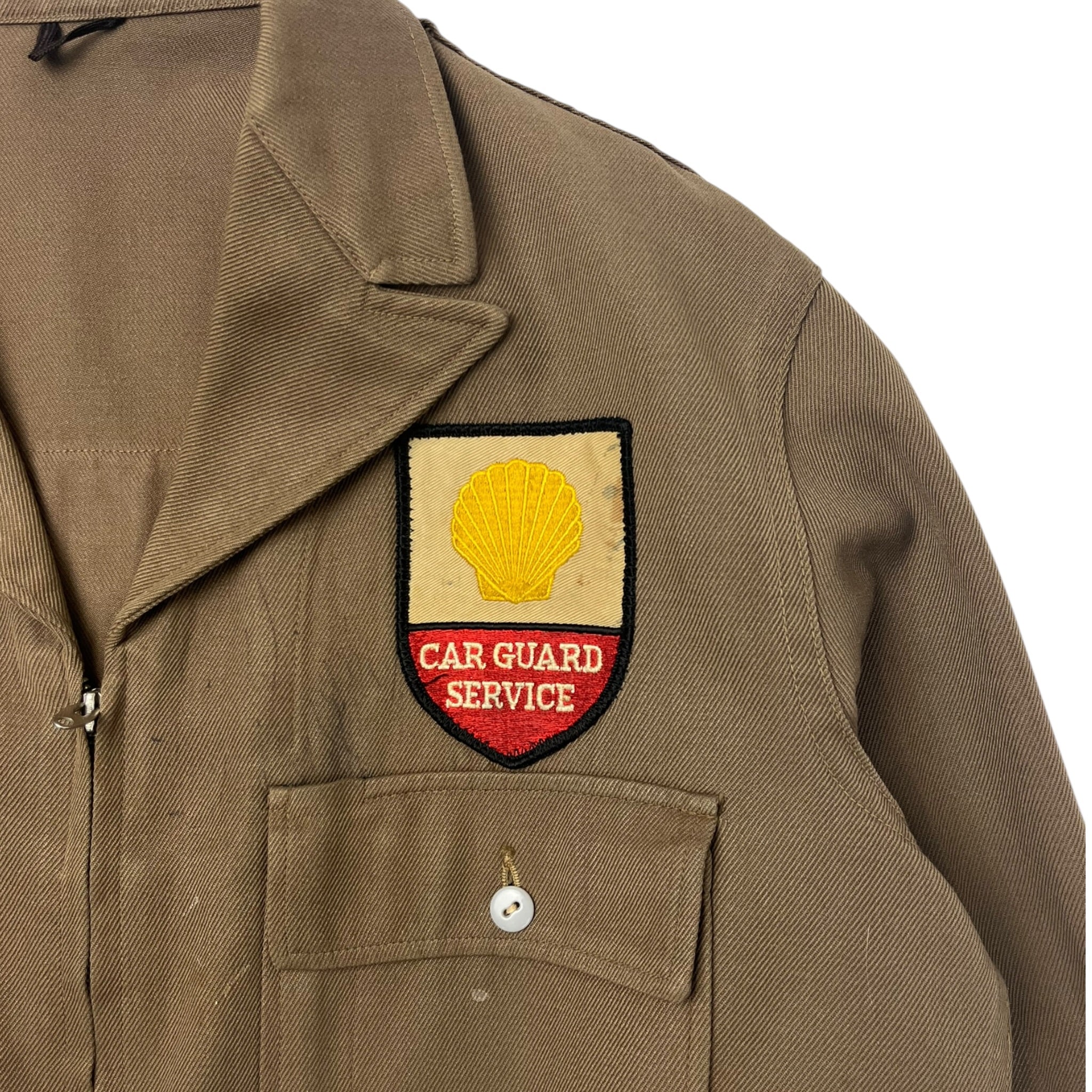 1950s Shell Car Guard Whipcord Ike Jacket