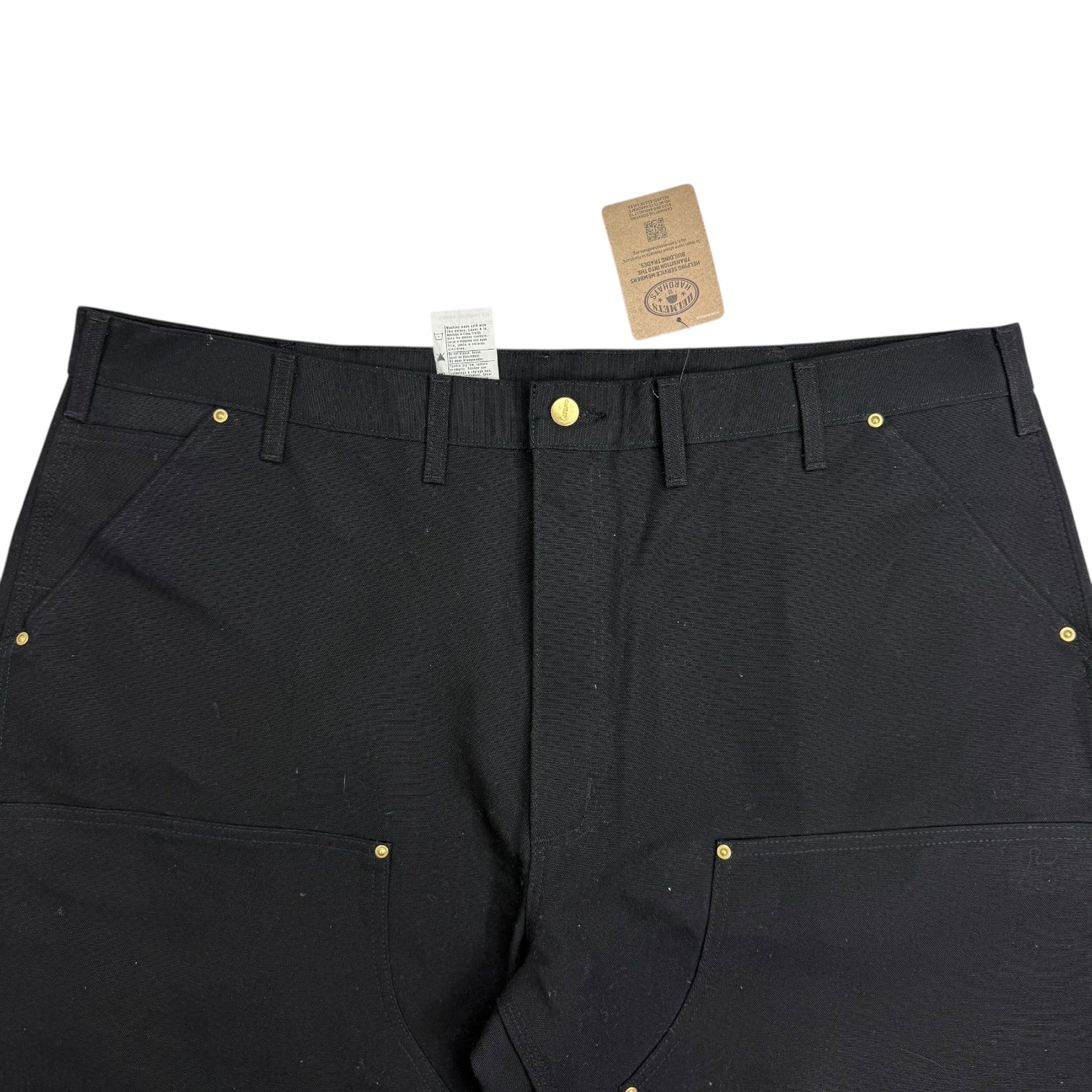 Vintage Carhartt Double Knee Pants Black