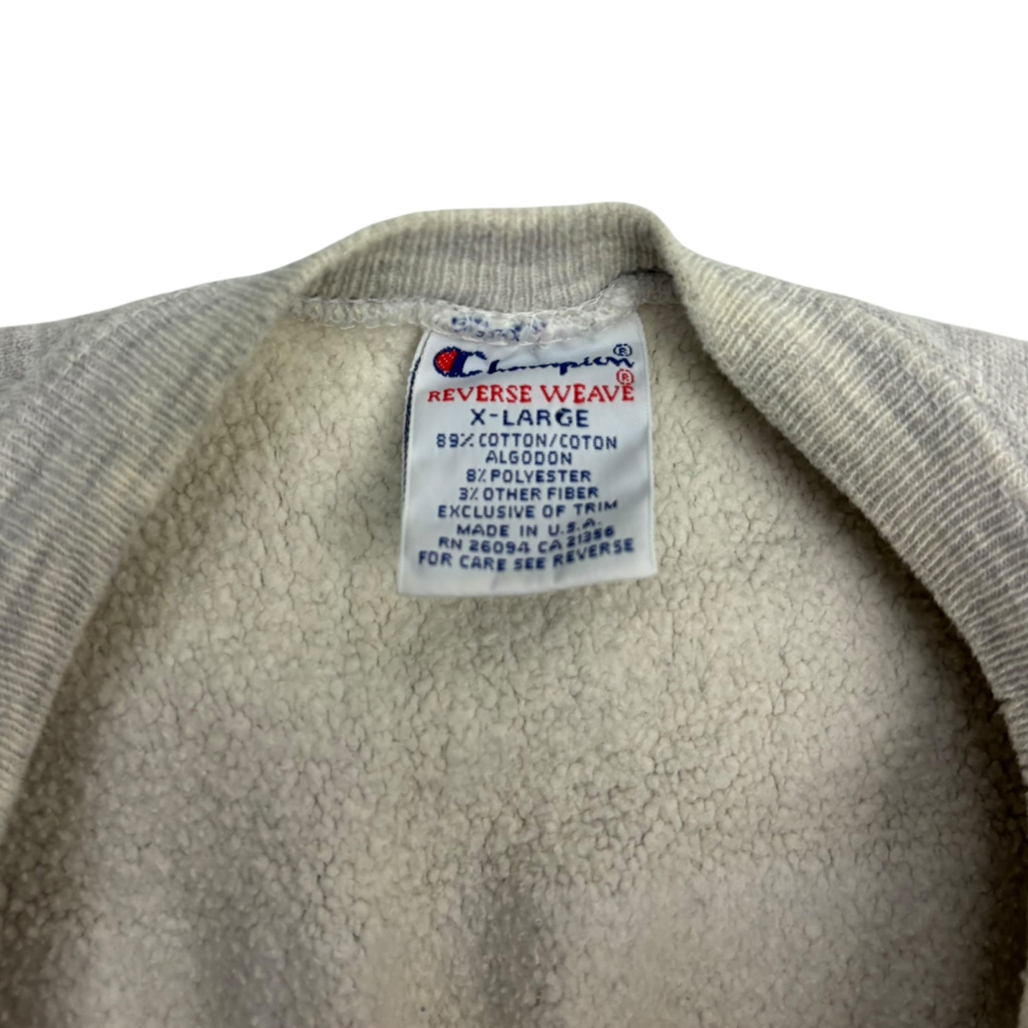 Vintage Hinkley Champion Reverse Weave Crewneck Grey