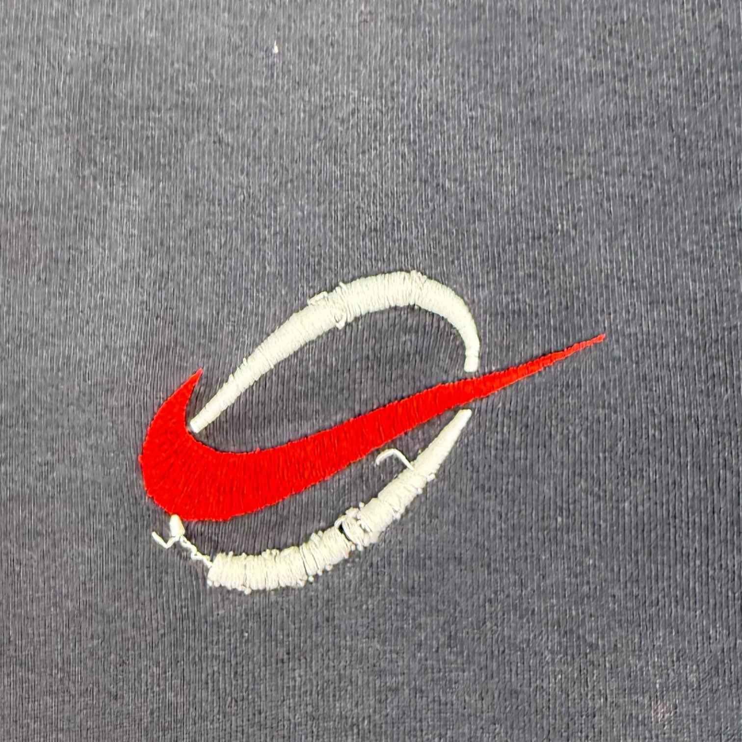 Vintage Nike Logo Crewneck Black
