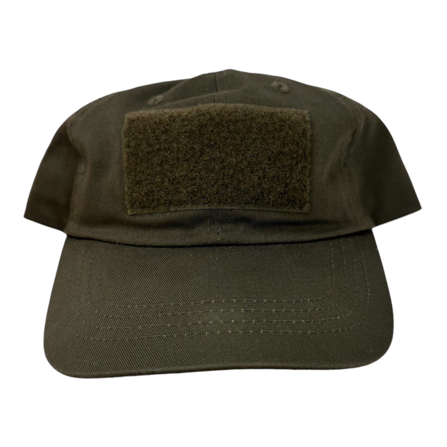 Vintage Military Strapback Hat Olive