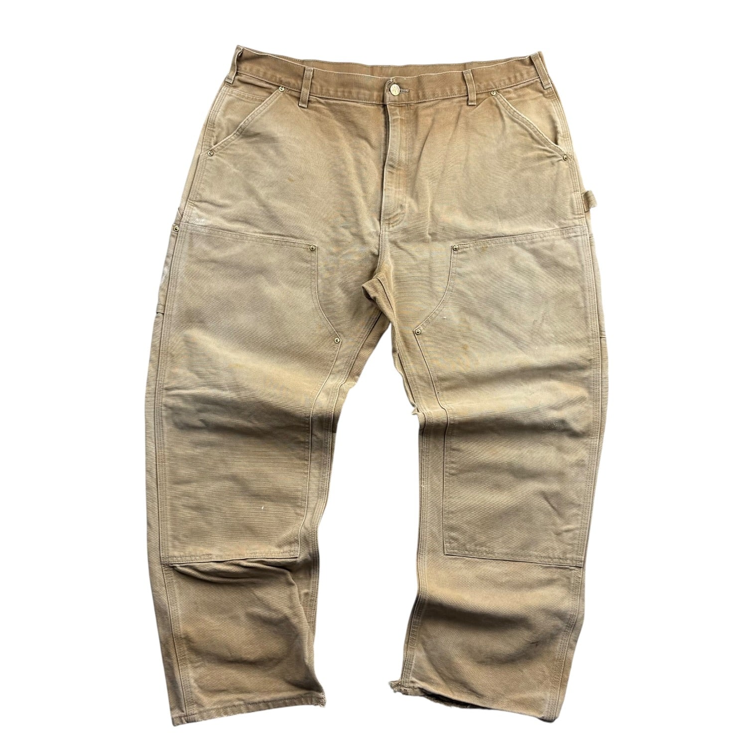 Vintage Carhartt Double Knee Pants Tan