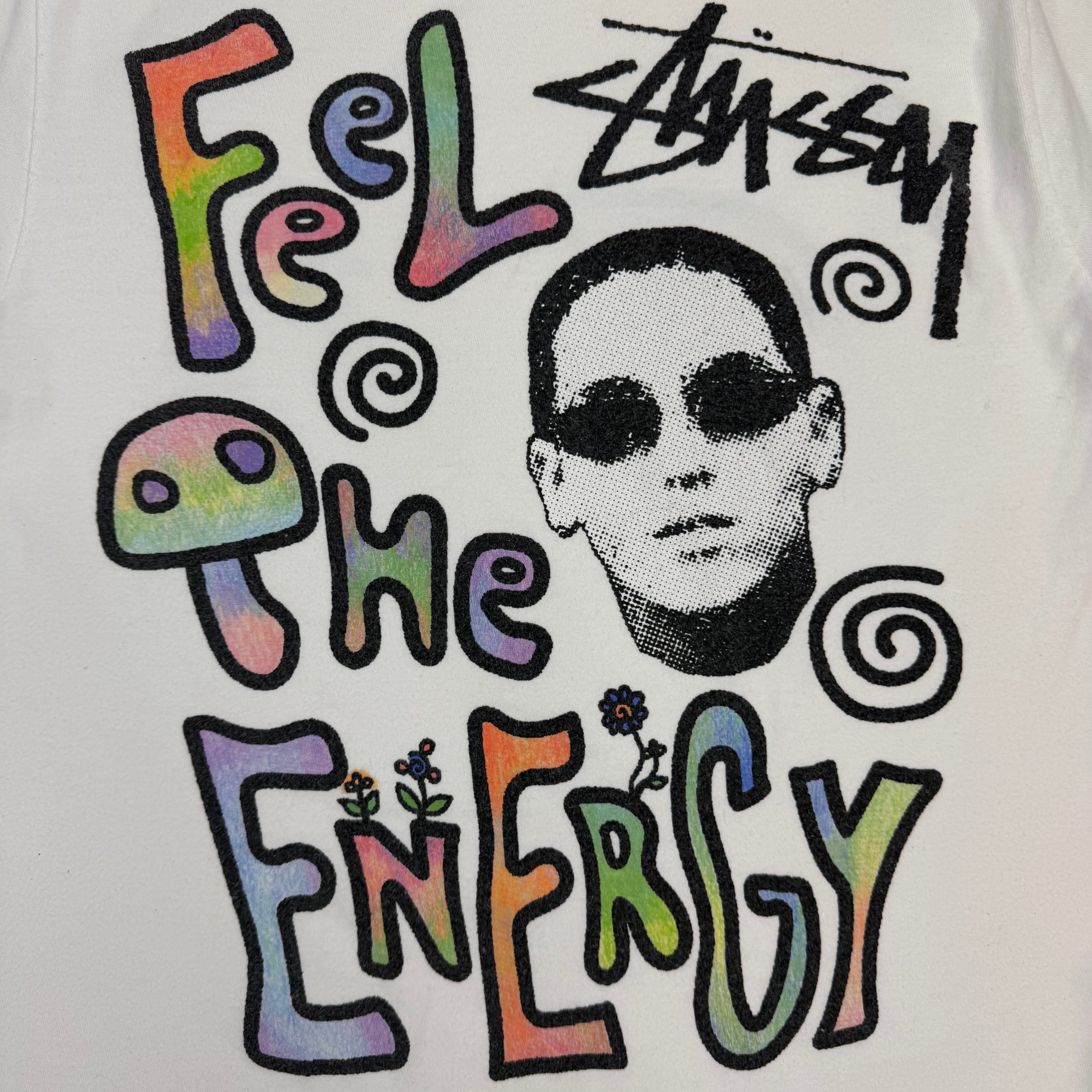Stussy Energy Tee White