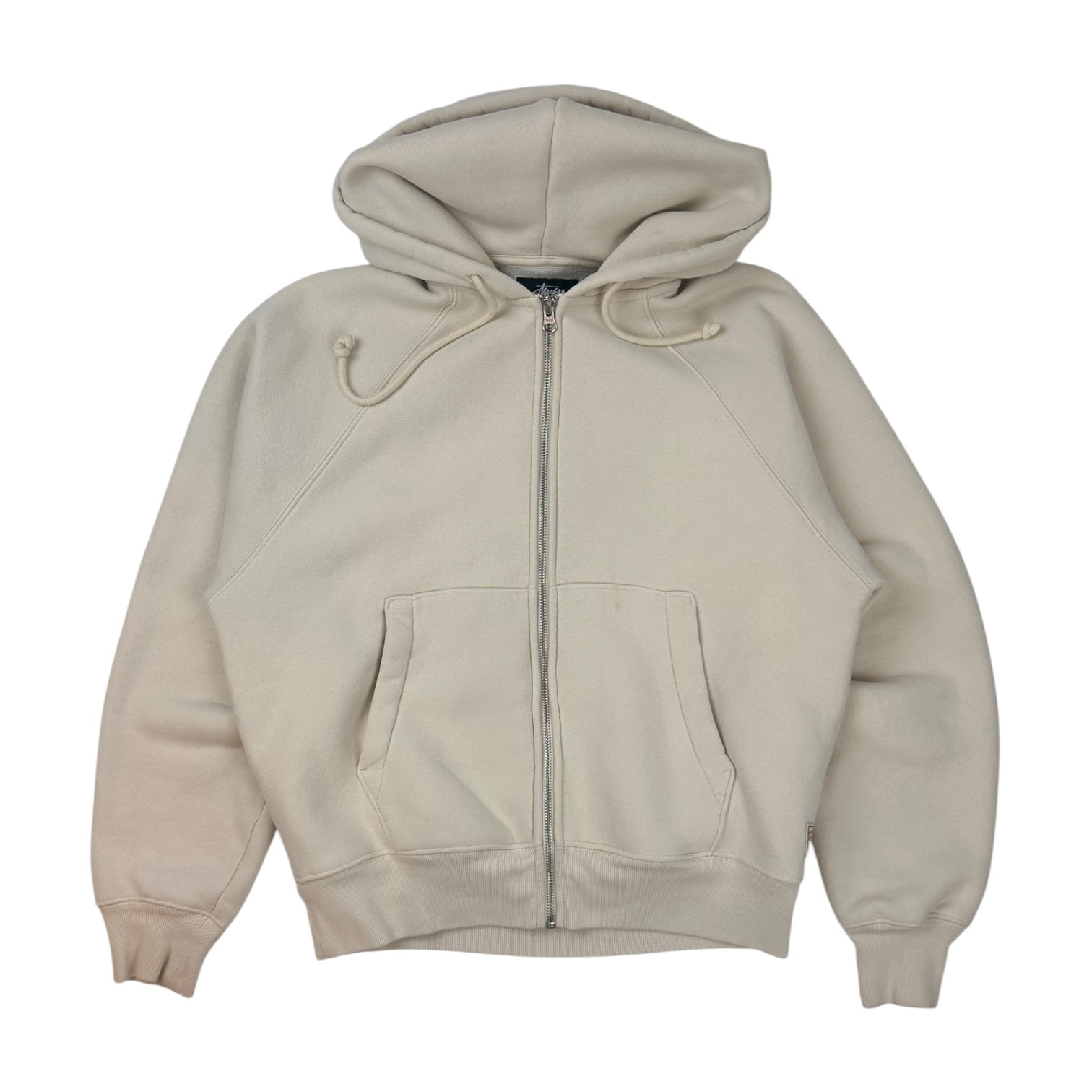 Stussy Raglan Hoodie Cream