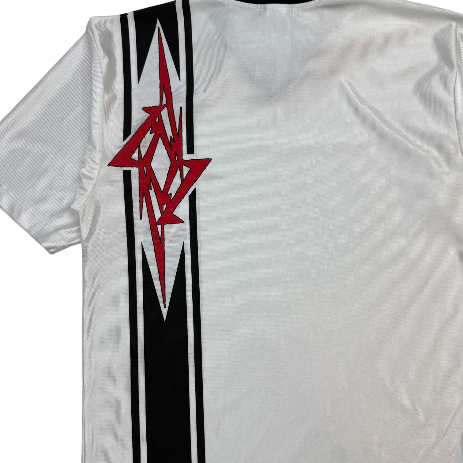 1997 Metallica Soccer Jersey White/Red