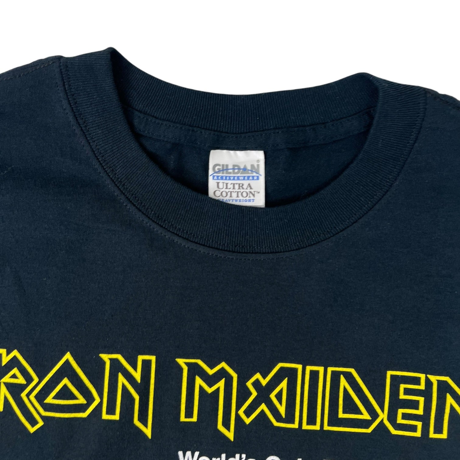 Vintage The Iron Maidens Female Tribute Band Graphic T-Shirt Black