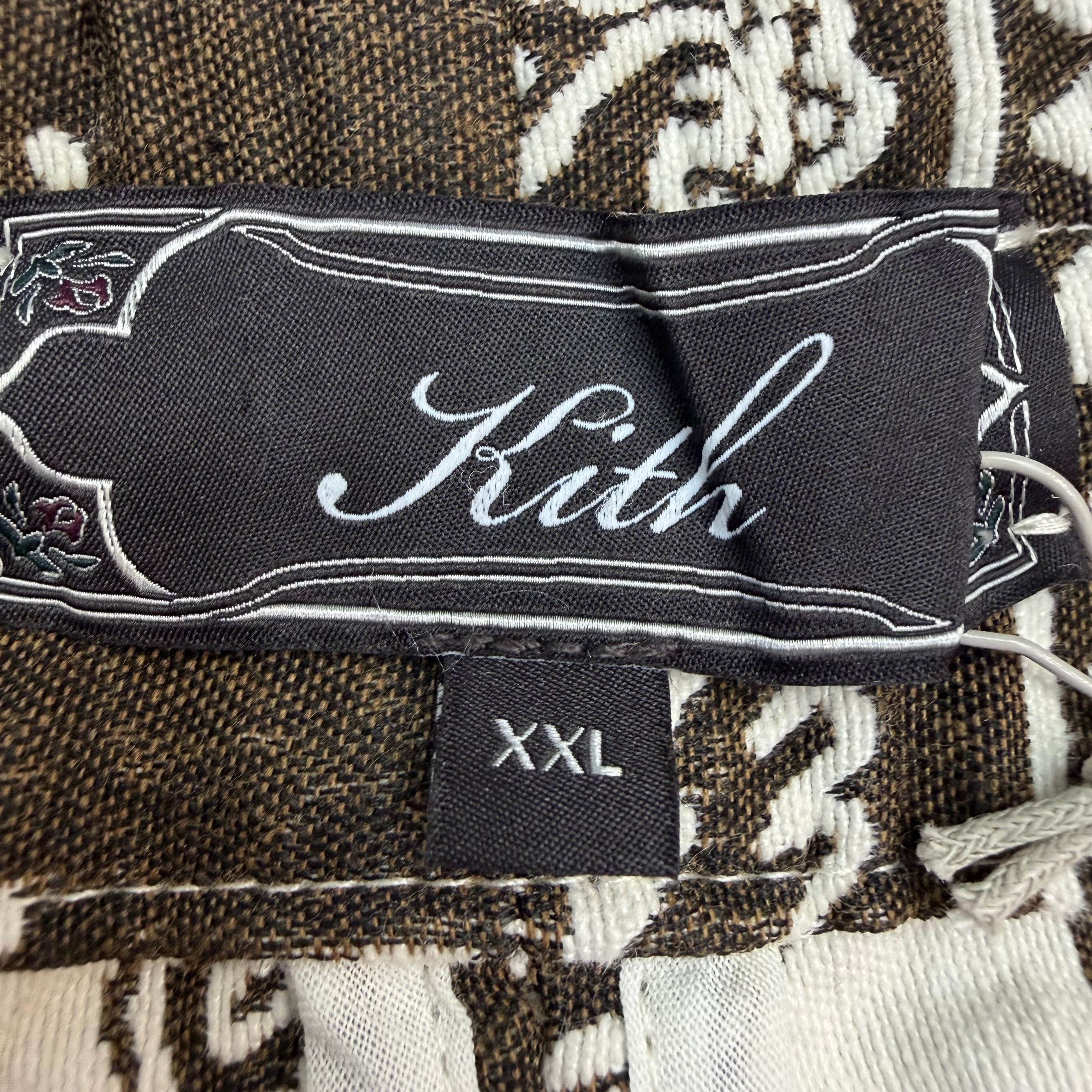 Kith Bandana Jacquard Lewis Short Coffee