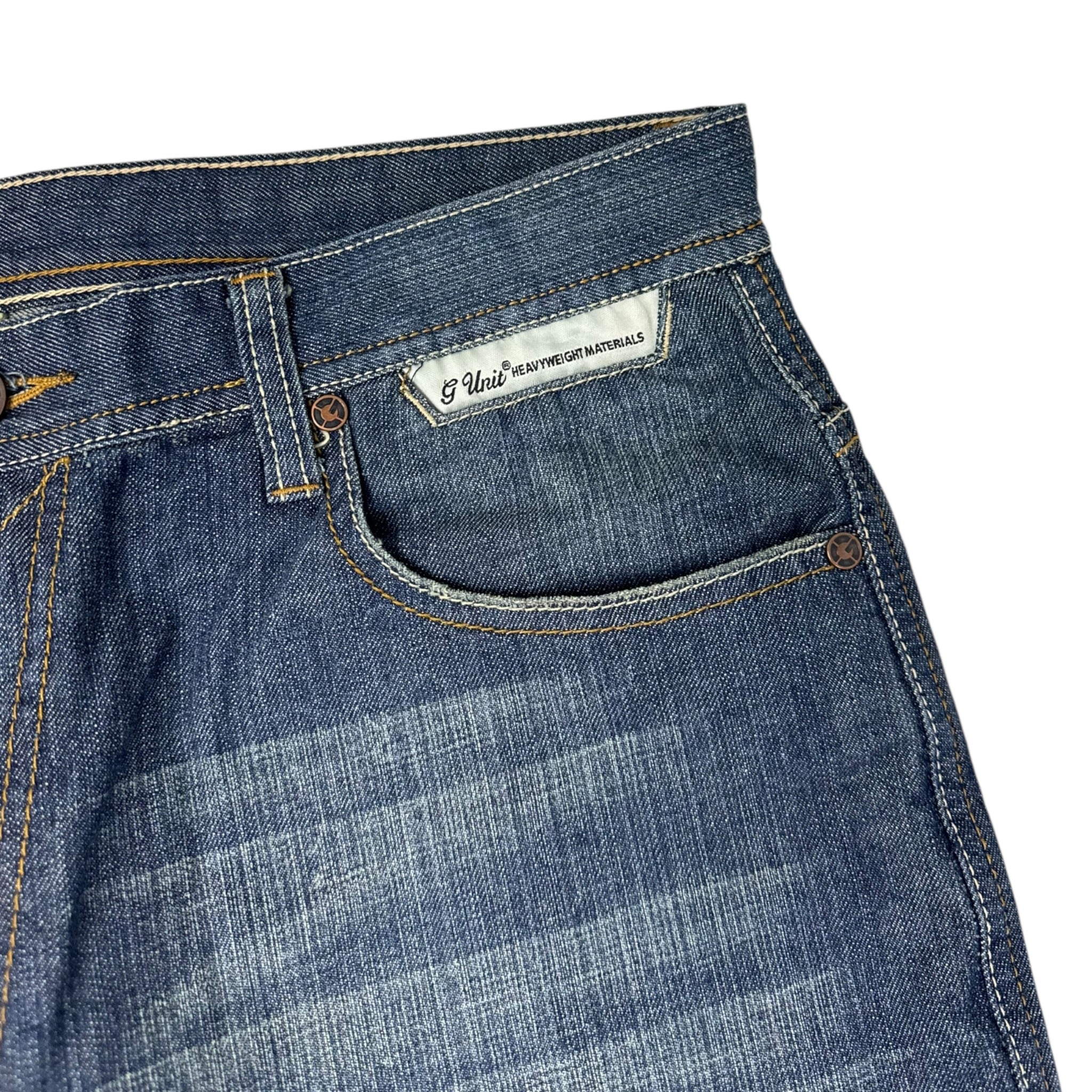 Vintage Y2K G-Unit Embroidered Baggy Denim