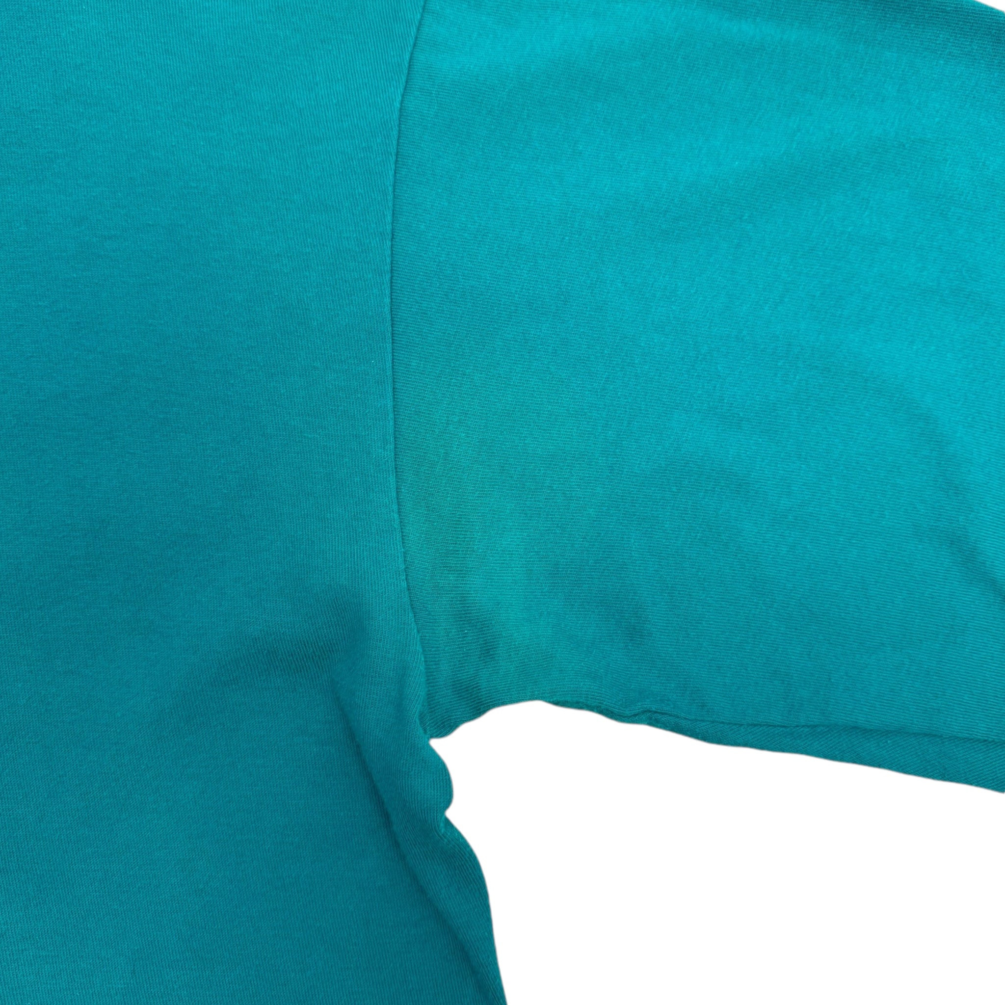 Stüssy Classic Logo Longsleeve Aqua/Teal