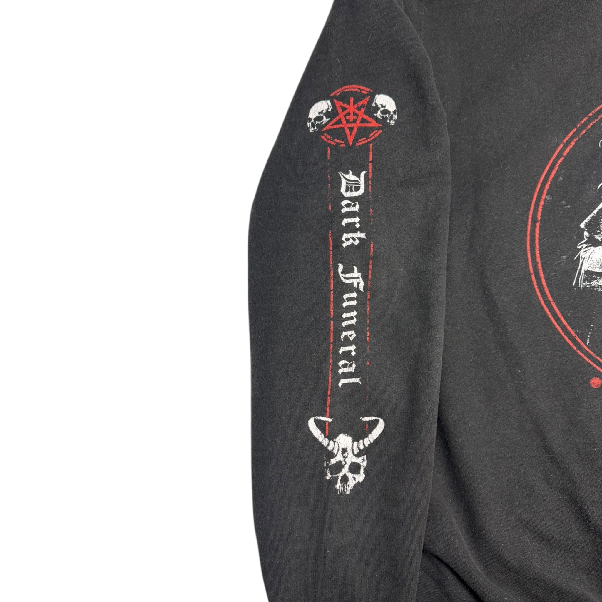 Dark Funeral Black Metal Zip Up Hoodie Black