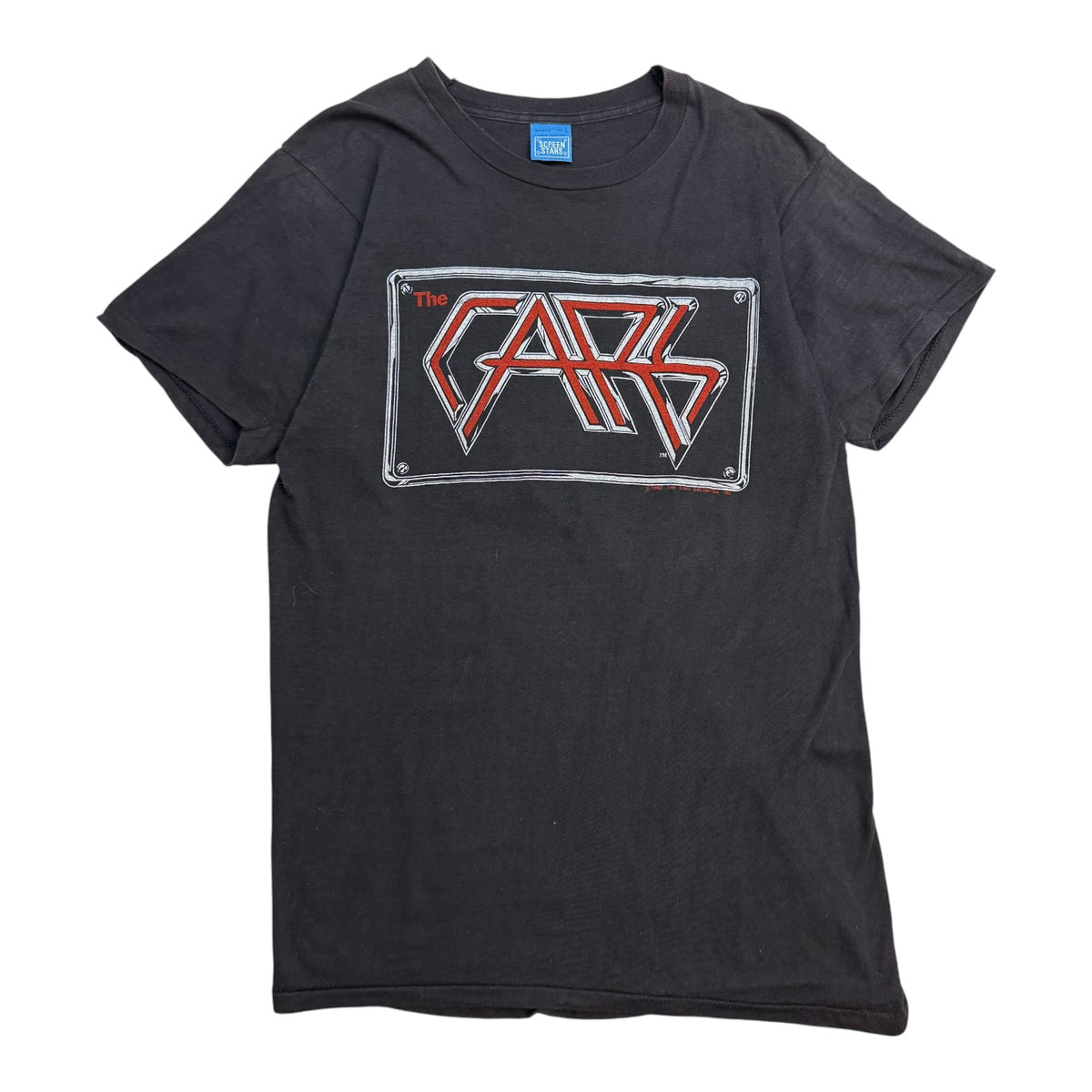 1982 The Cars On The Road Tee Black