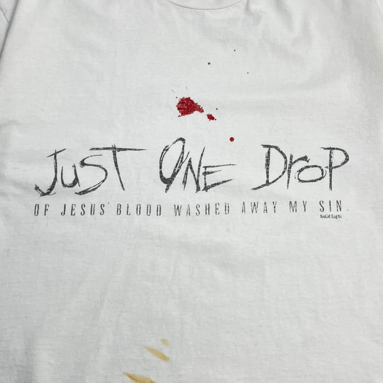 Vintage “Blood Washed Away My Sin” Jesus T-Shirt