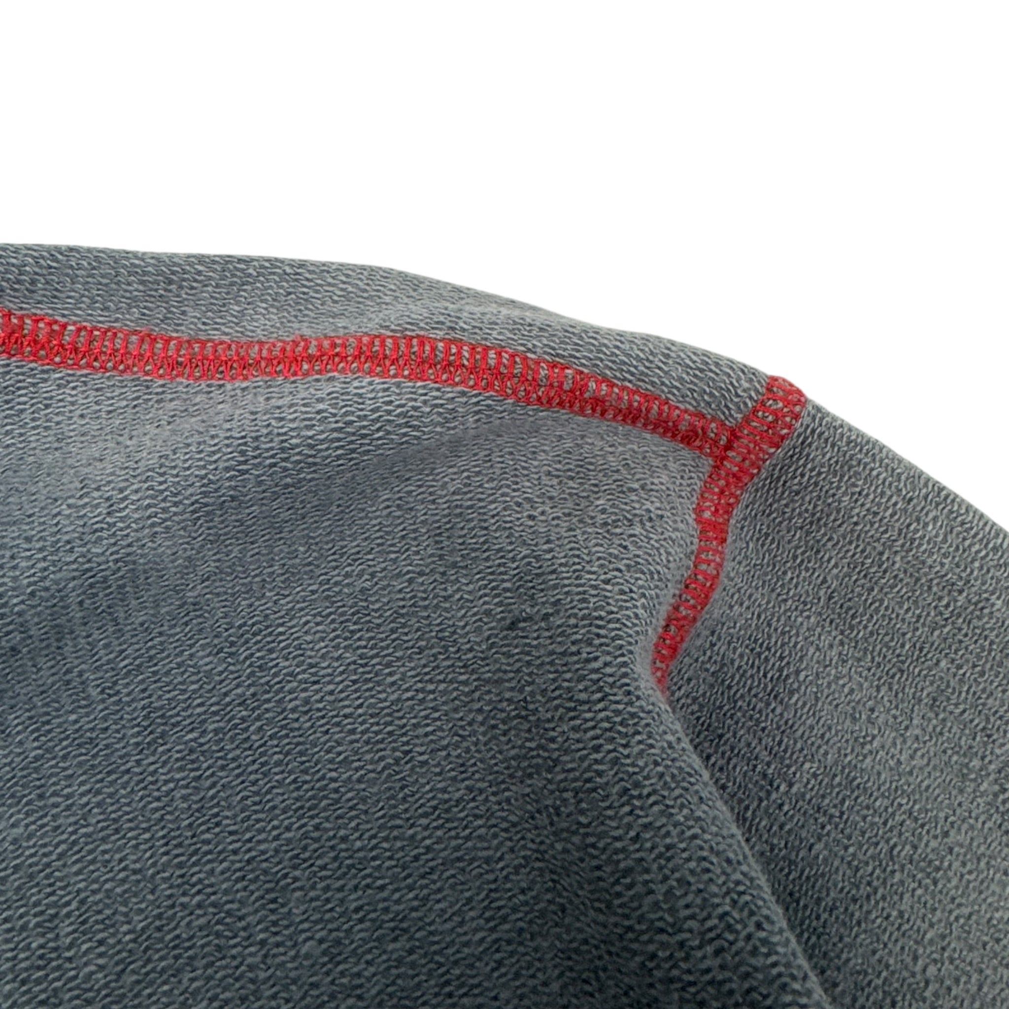 Vintage Y2K Diesel Big D7 1/4 Zip Washed Slate Grey