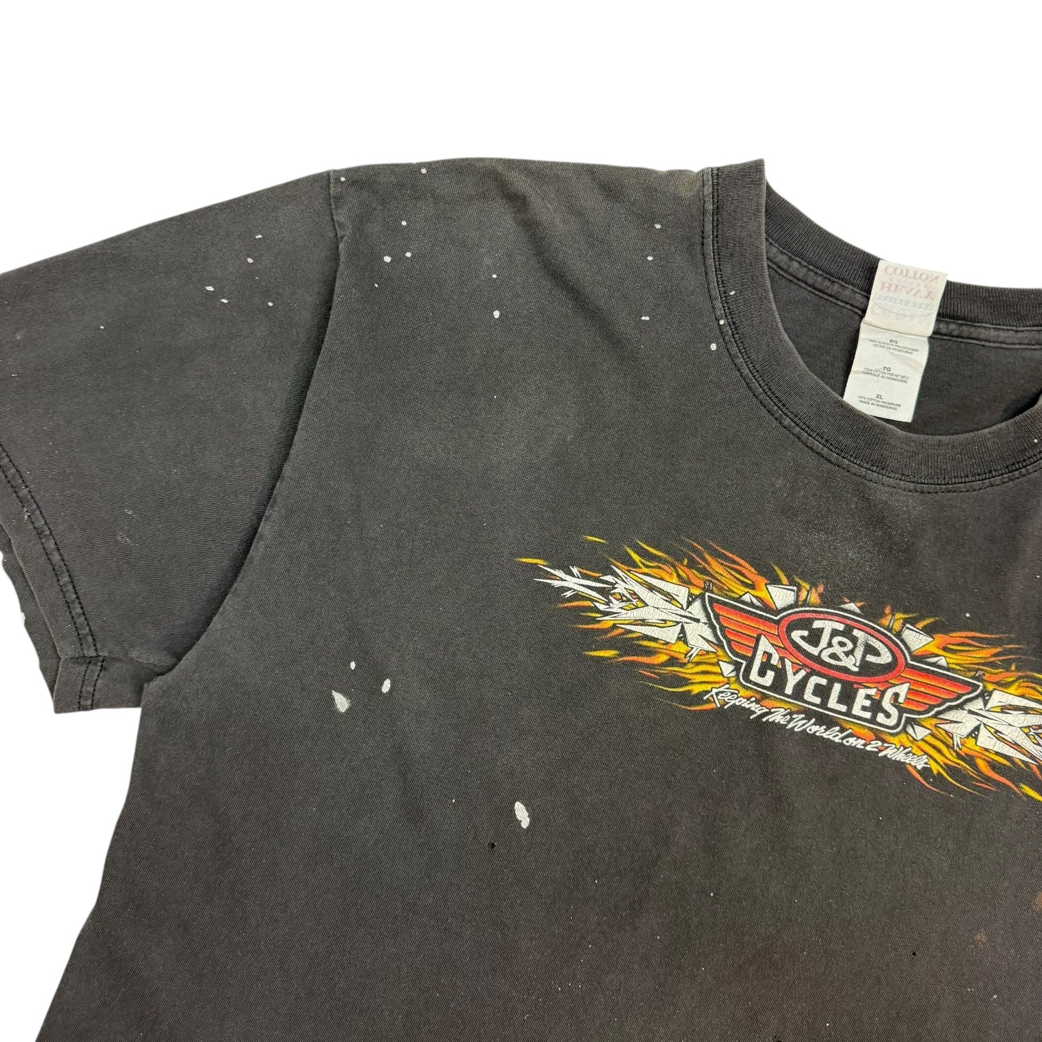 Vintage Sturgis Bike Rally Tee Faded Black
