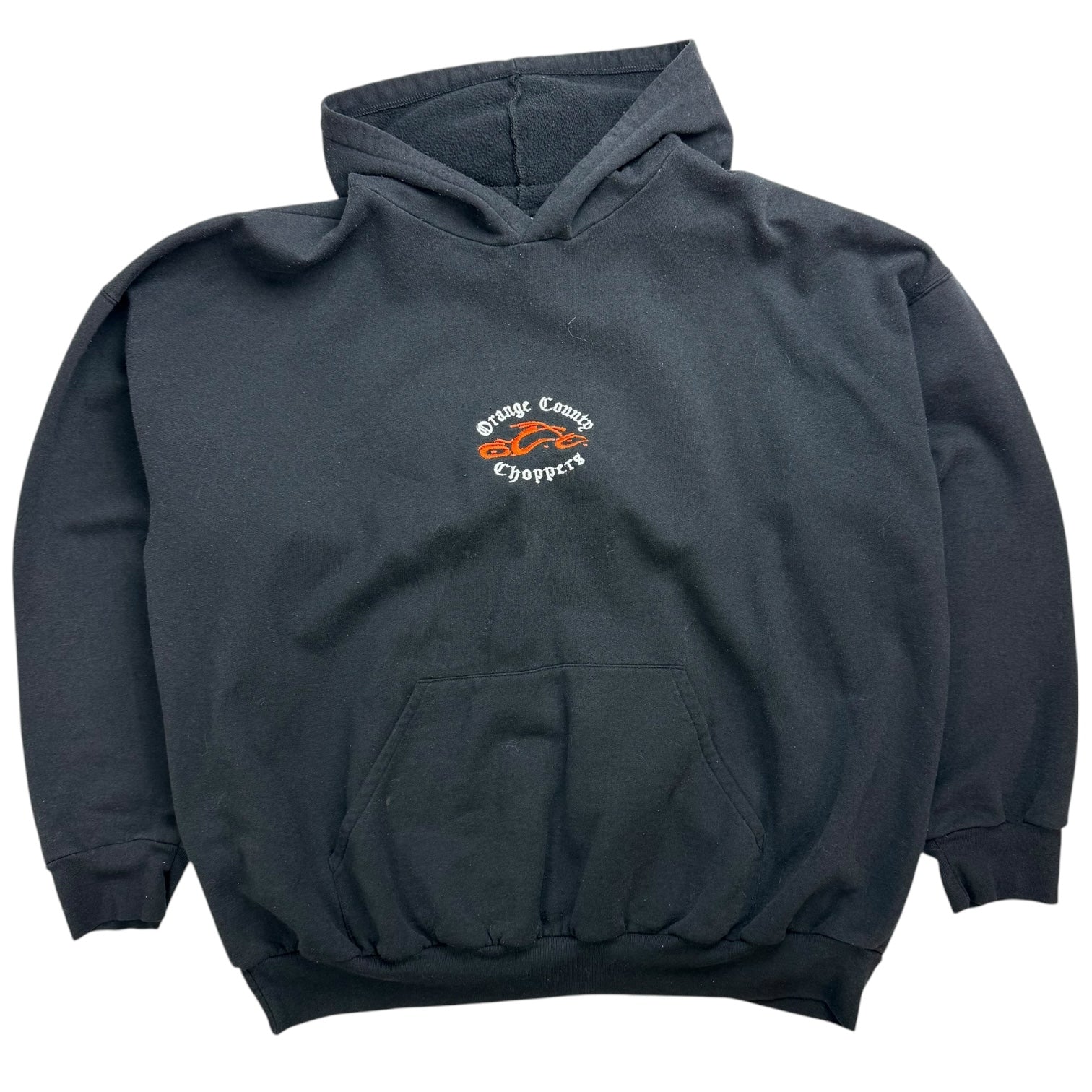 Vintage Orange County Choppers Logo Hoodie Black