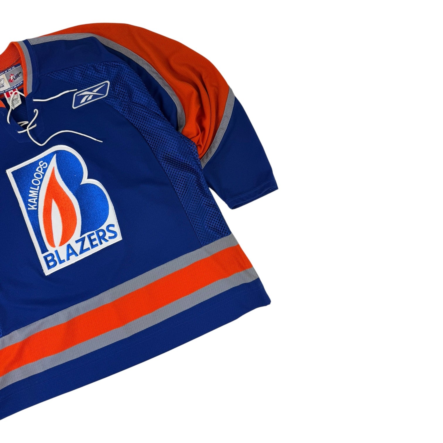 Reebok Kamloops Blazers Jersey Orange/Blue