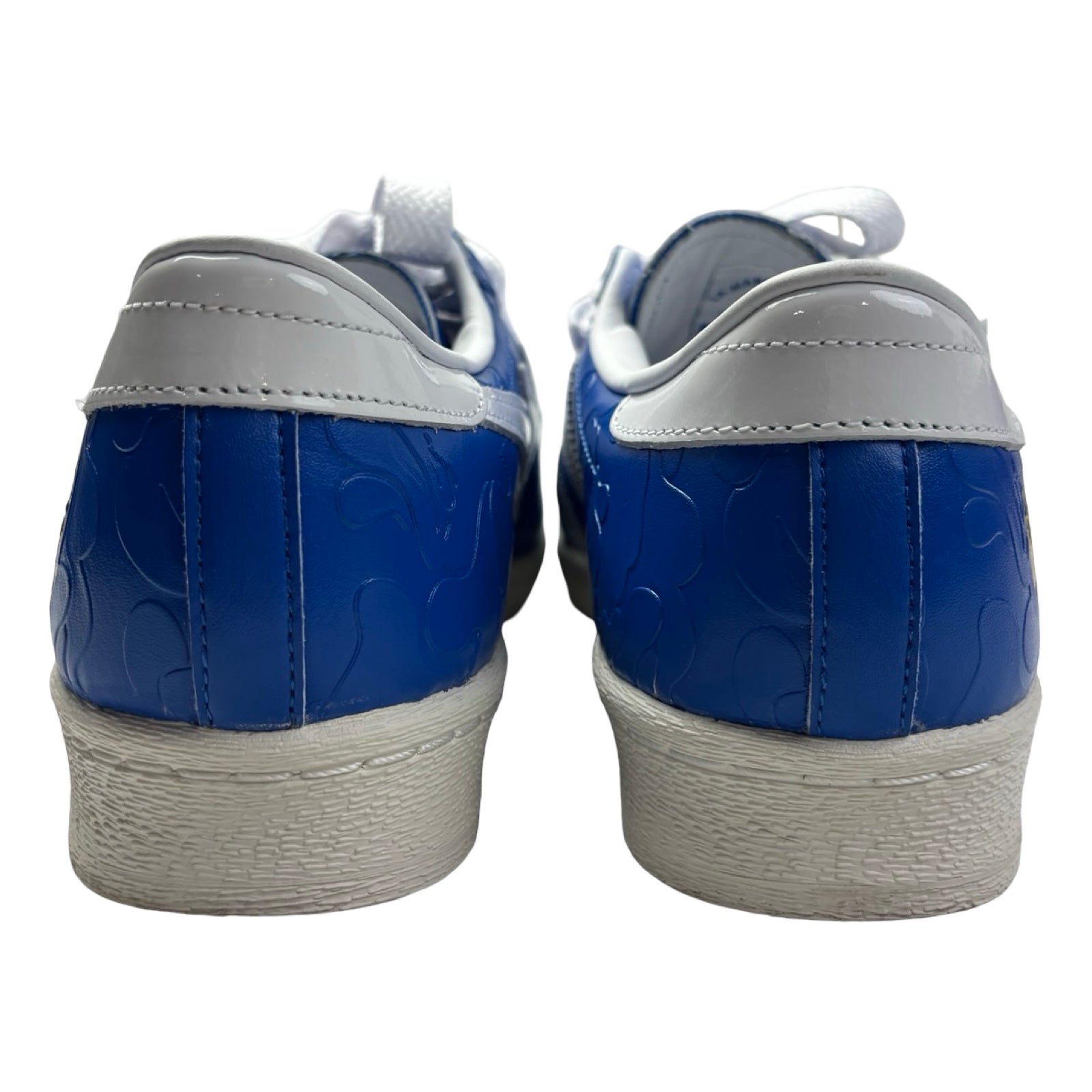 Bape x Adidas Superstar Vintage Blue White