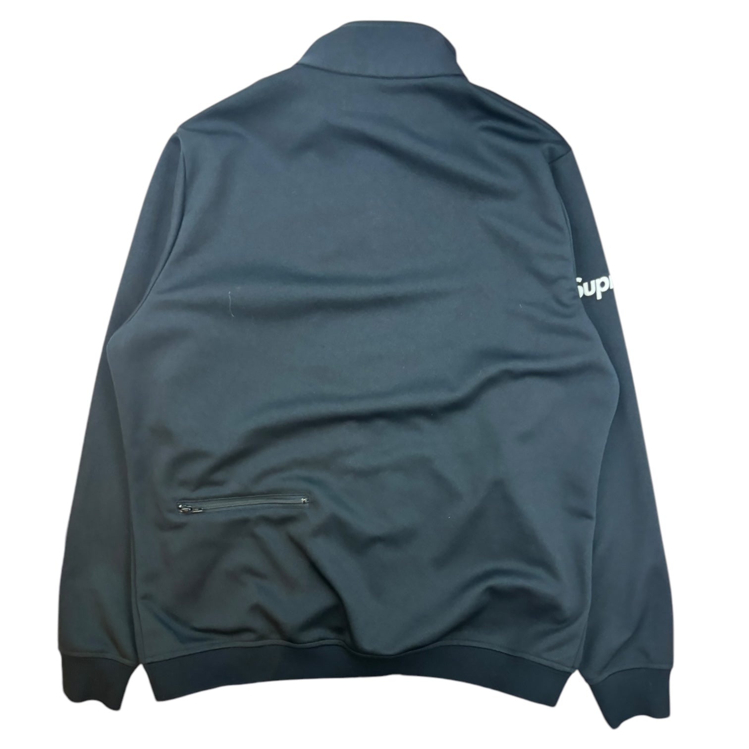 2005 Supreme S Wing Stadium Track Jacket Black