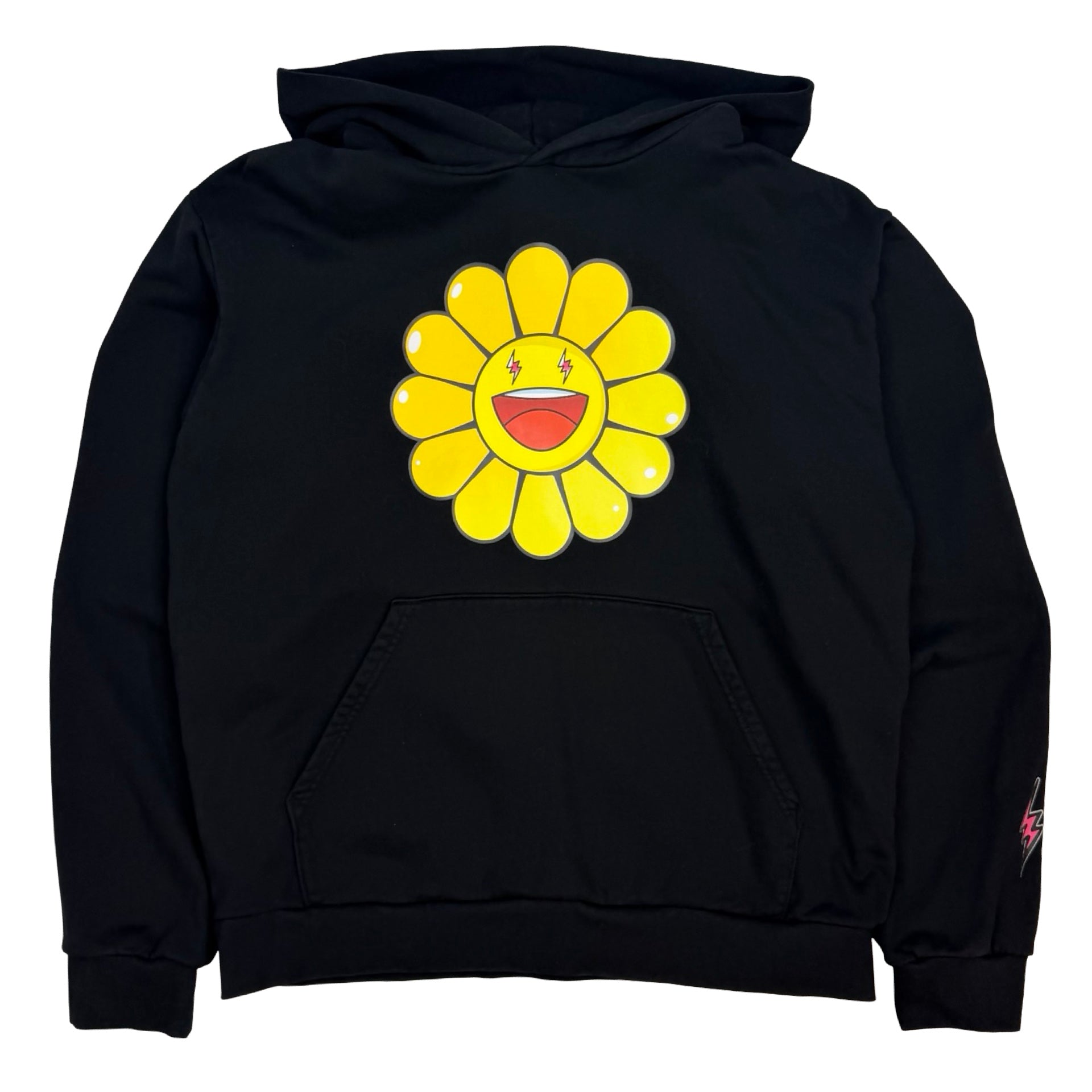 Takashi Murakami X J Balvin Amarillo Flower Hoodie Black