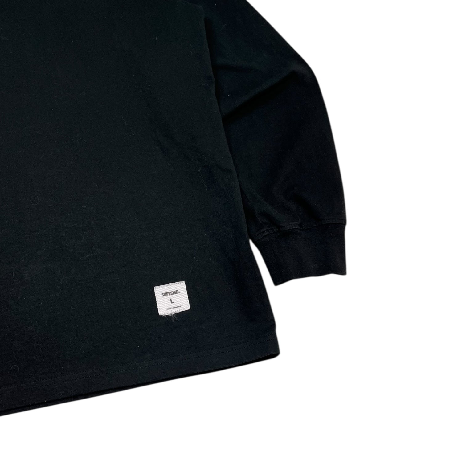 Supreme Trademark L/S Top Black