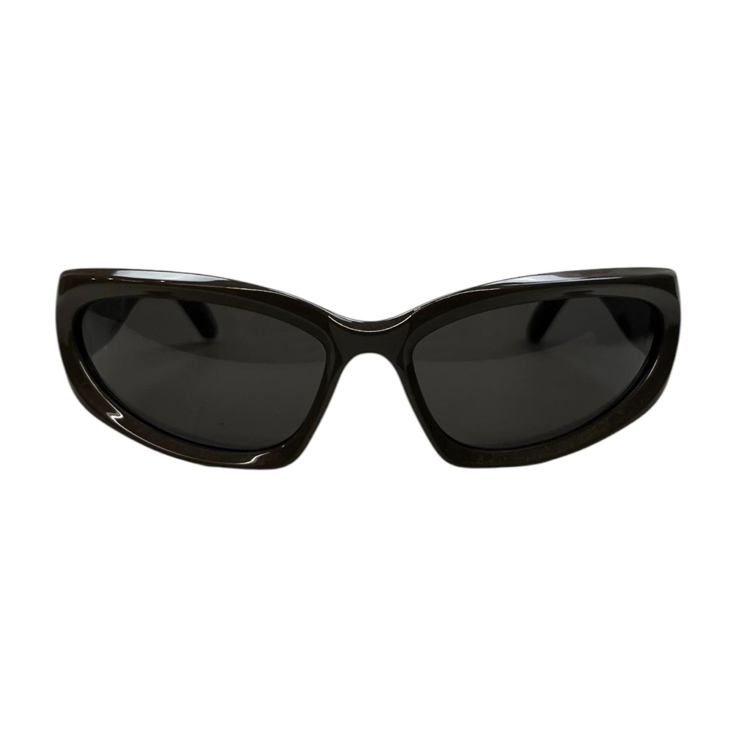 Balenciaga BB0157S Sunglasses Charcoal Grey