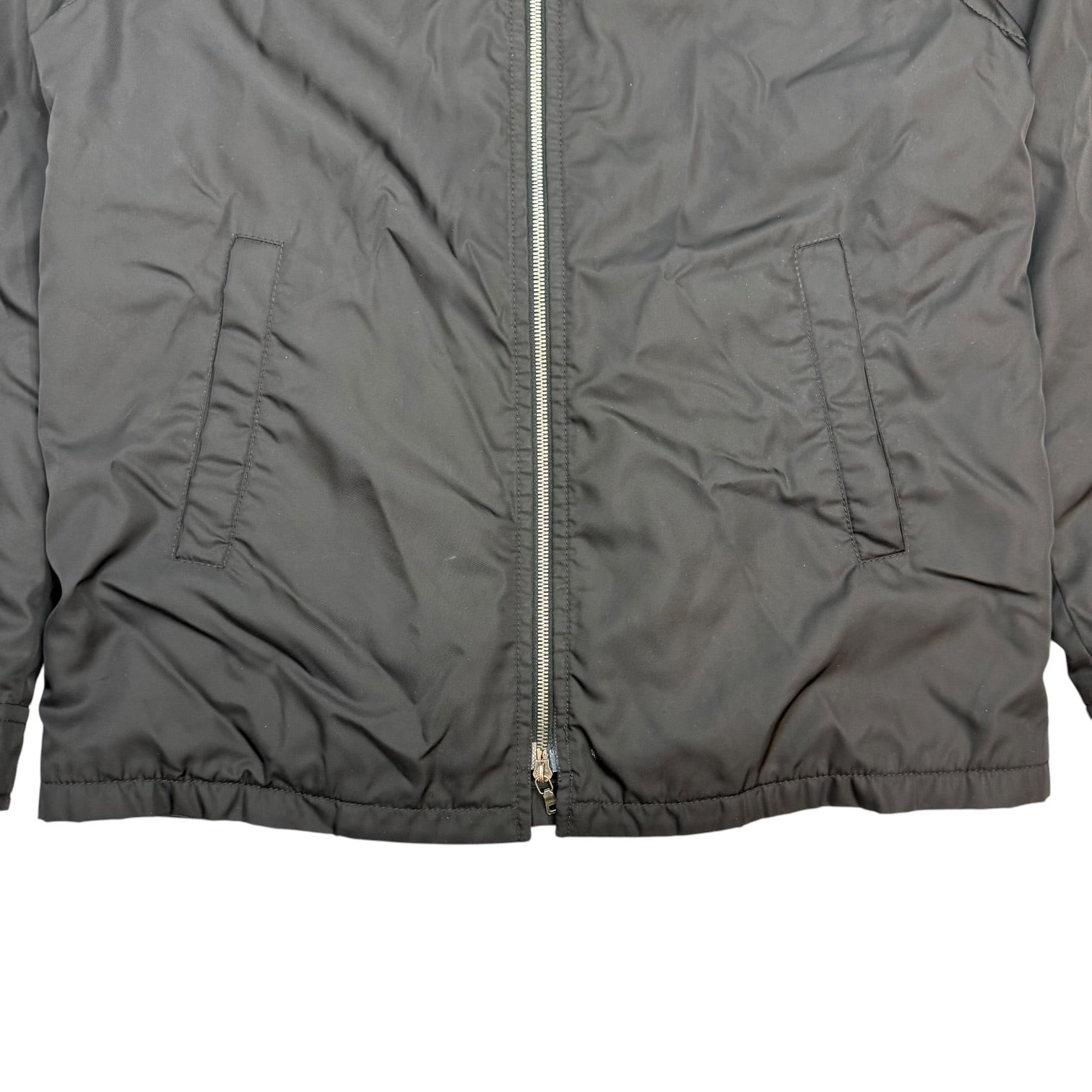 Prada Nylon Work Jacket Black