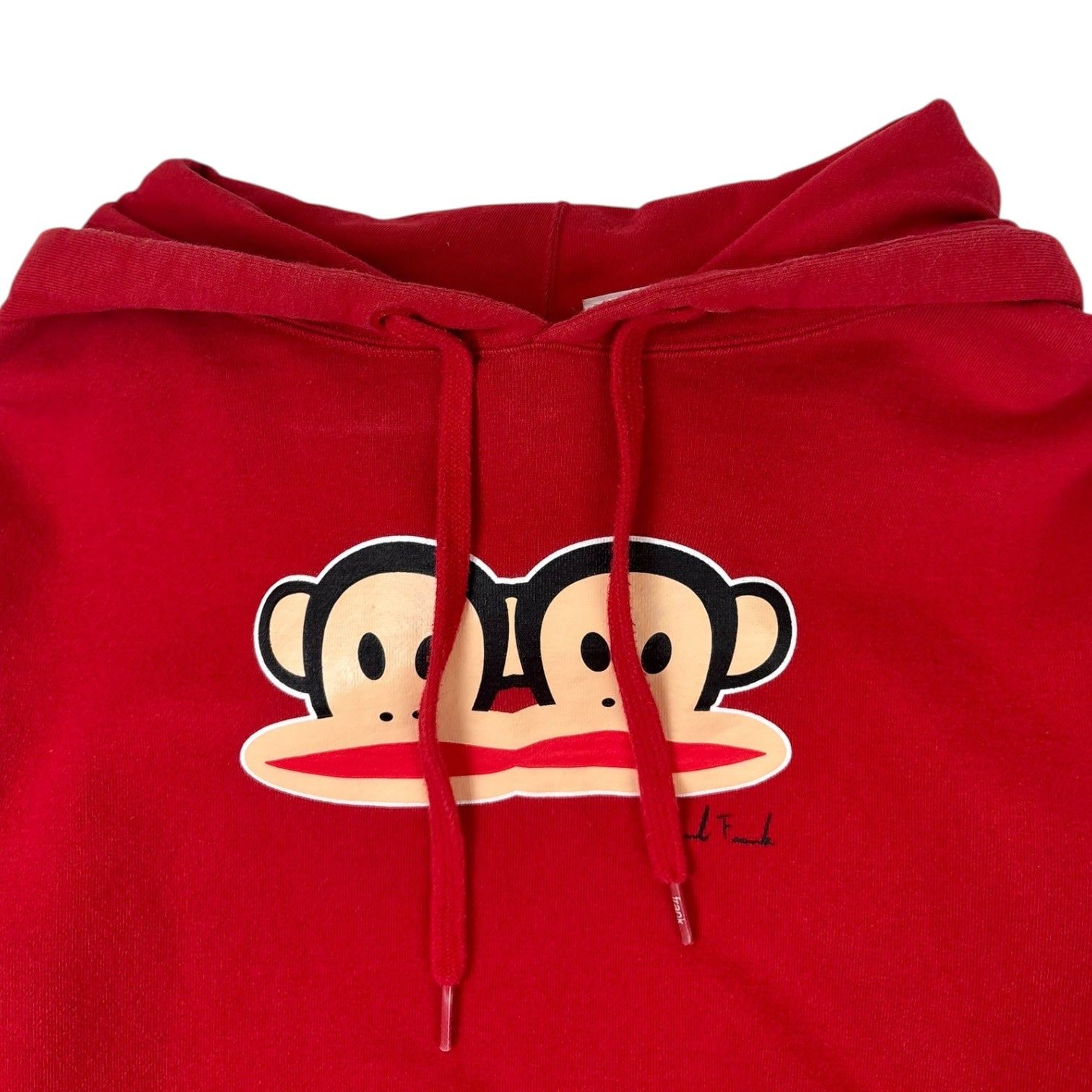 (W) Paul Frank Julius Twin Hoodie Red