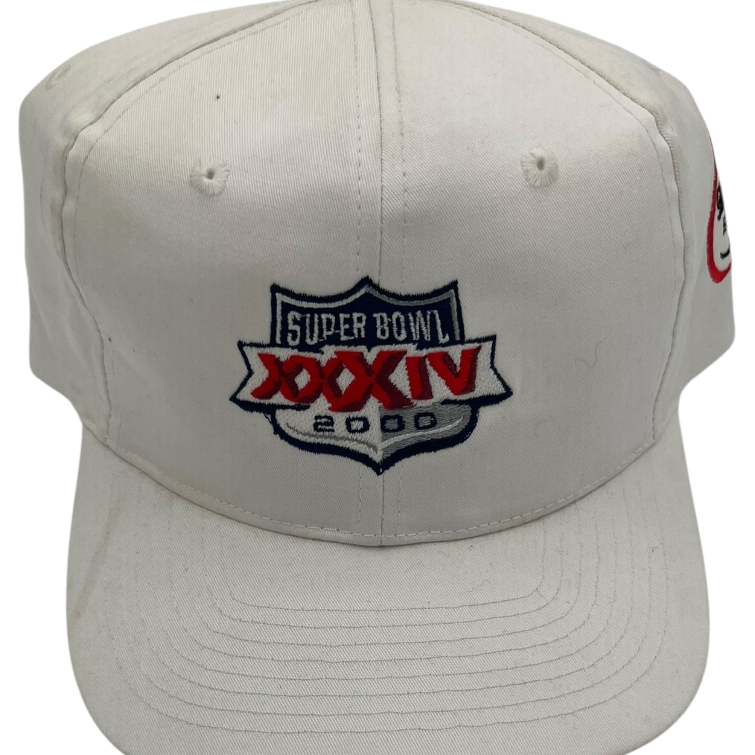 2000 Starter Super Bowl XXXIV Hat White