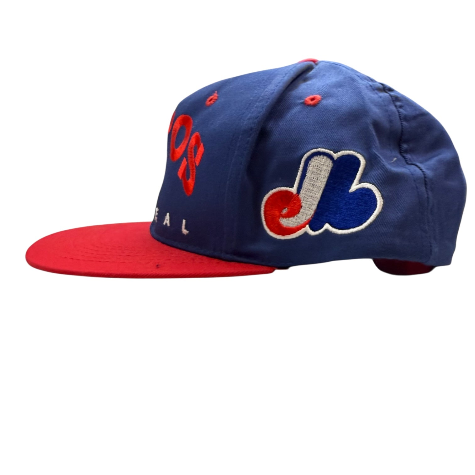 Vintage Montreal Expos SnapBack Hat Red/Blue