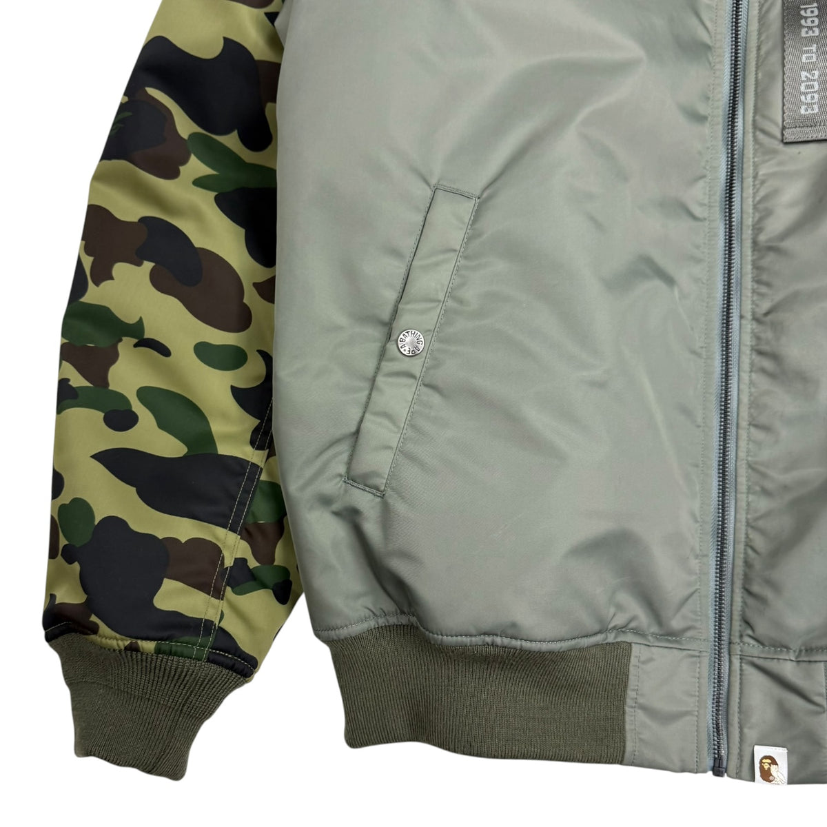 BAPE x OVO Loose Fit MA-1 Jacket Olive Drab