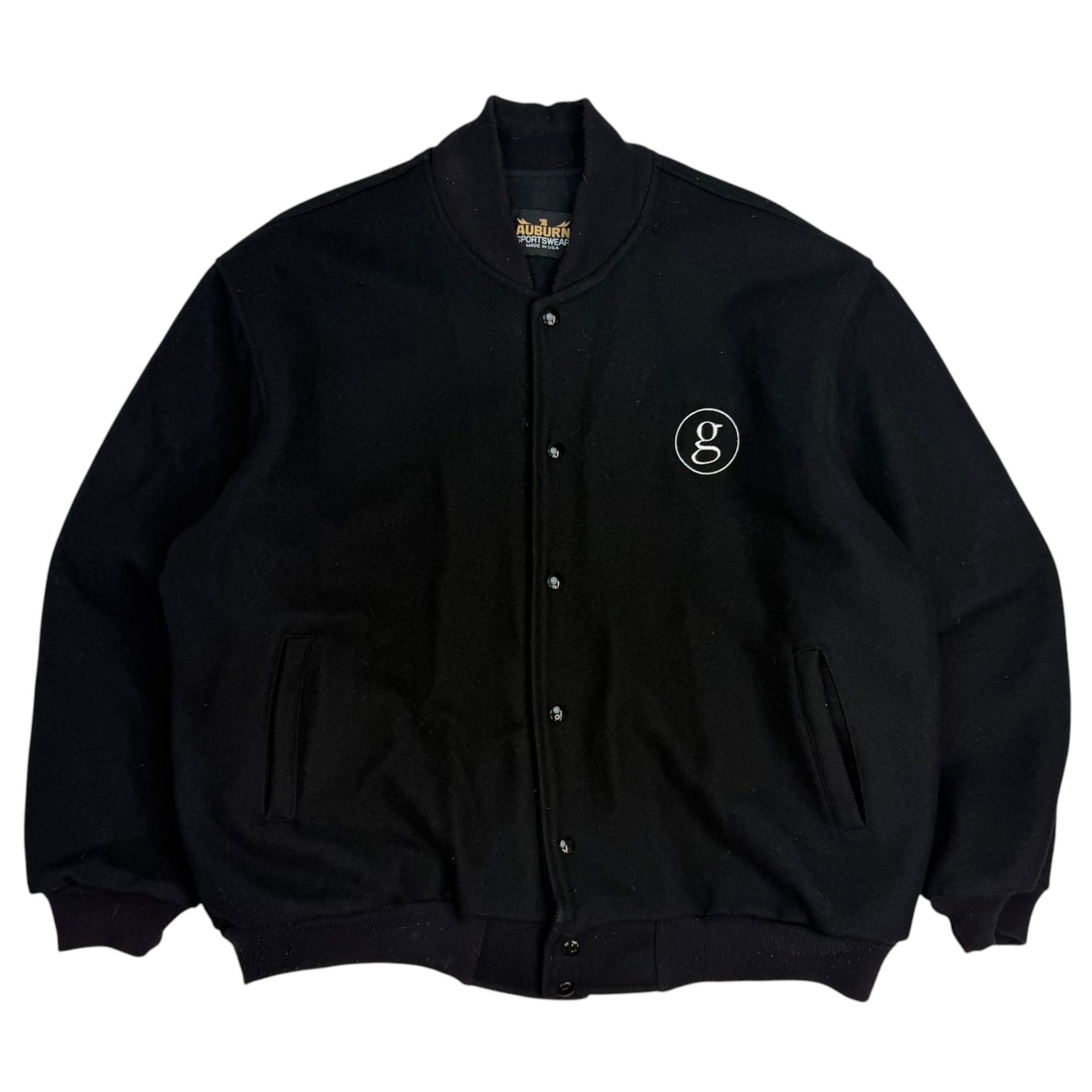 1996 Garth Brooks World Tour Varsity Jacket Black
