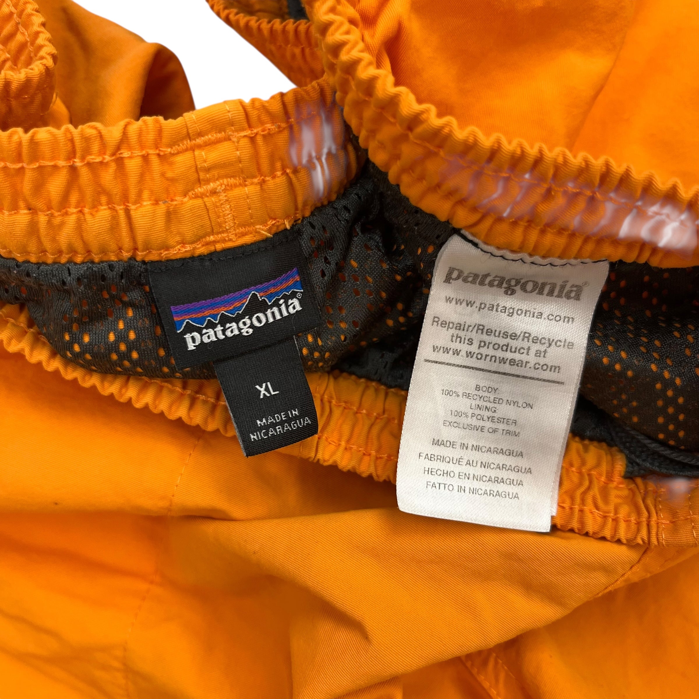 Vintage Patagonia Hiking Shorts Tangerine Orange