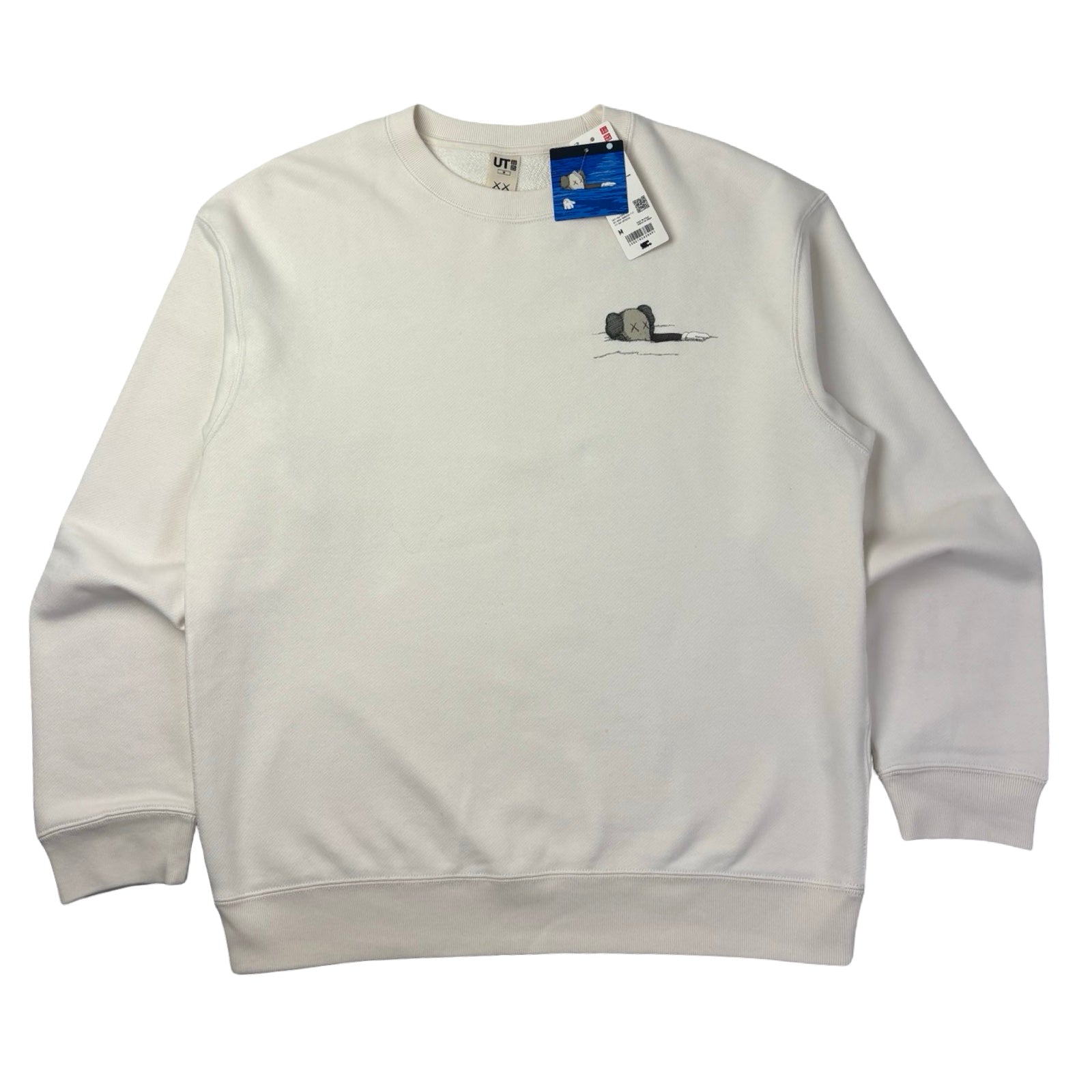 KAWS x Uniqlo Longsleeve Sweatshirt Off White