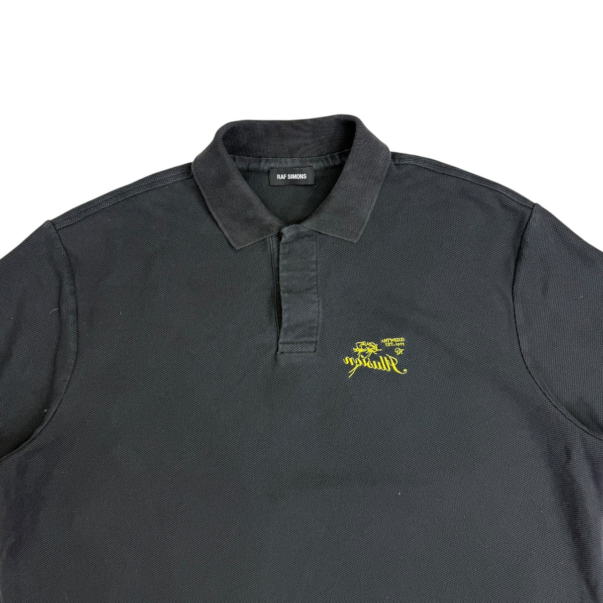 RAF Simons Illusion Polo Black