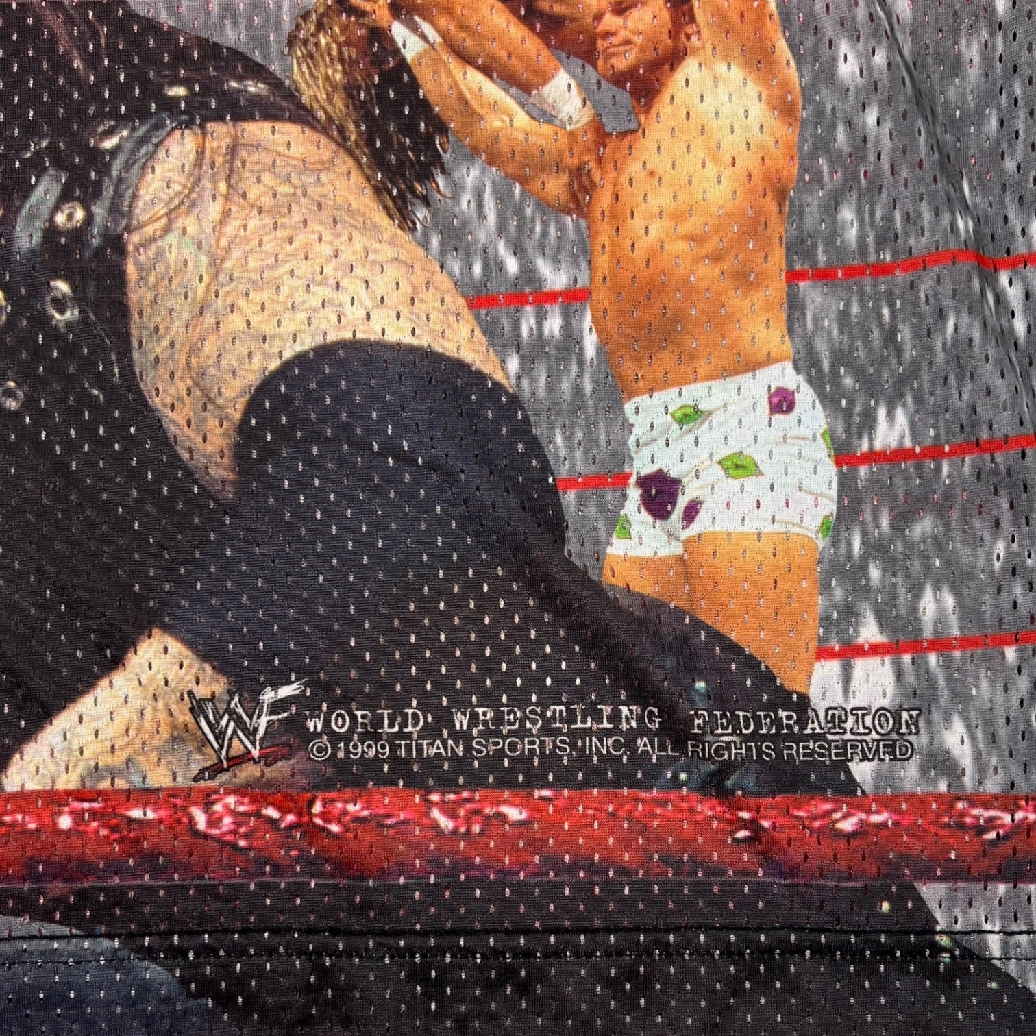 Vintage 1999 WWF “War Zone” Jersey Black