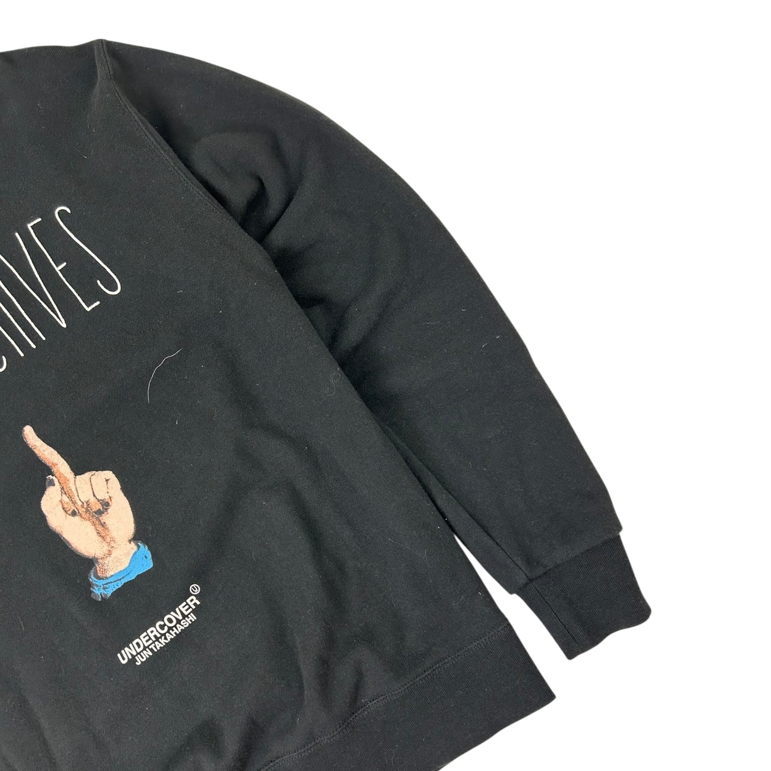 Undercover Mad Archives Long Sleeve Shirt Black