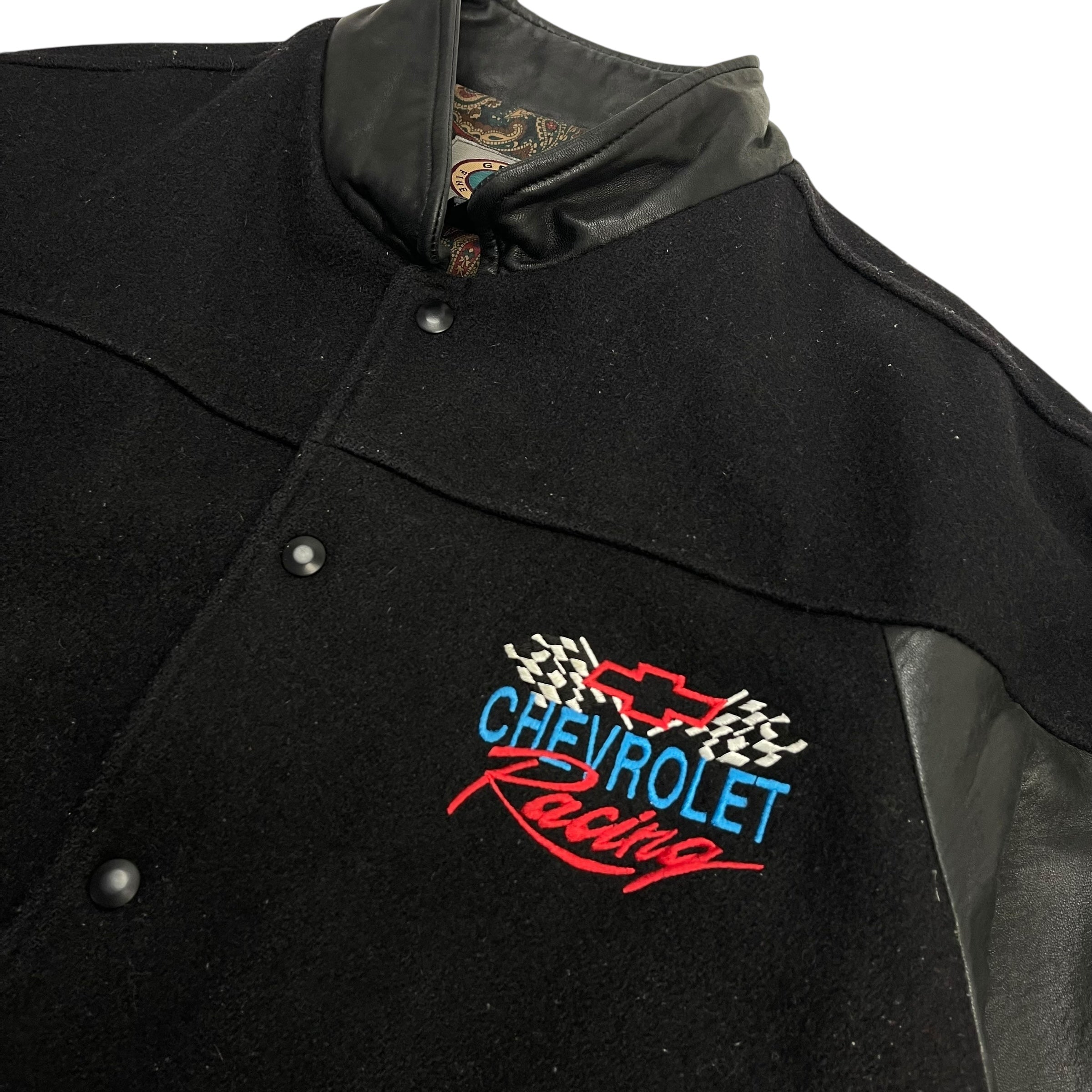 Vintage Chevrolet “The Heartbeat Of Calgary” Letterman Jacket