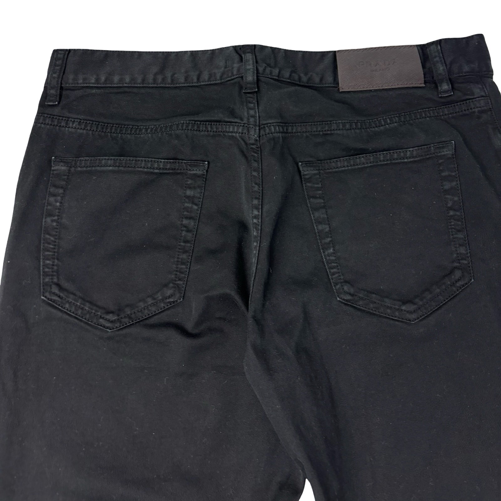 Prada Tapered Trouser Pant Dark Grey