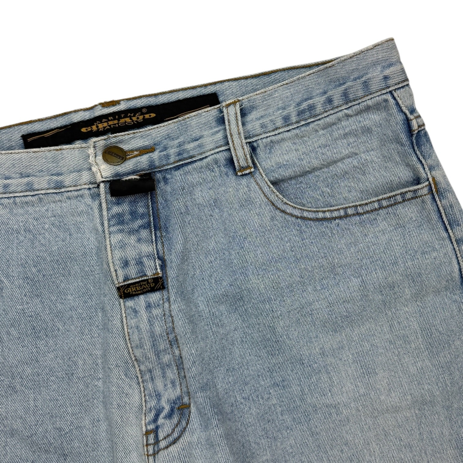 Vintage Marithe Girbaud Francois Denim Jeans Light Wash