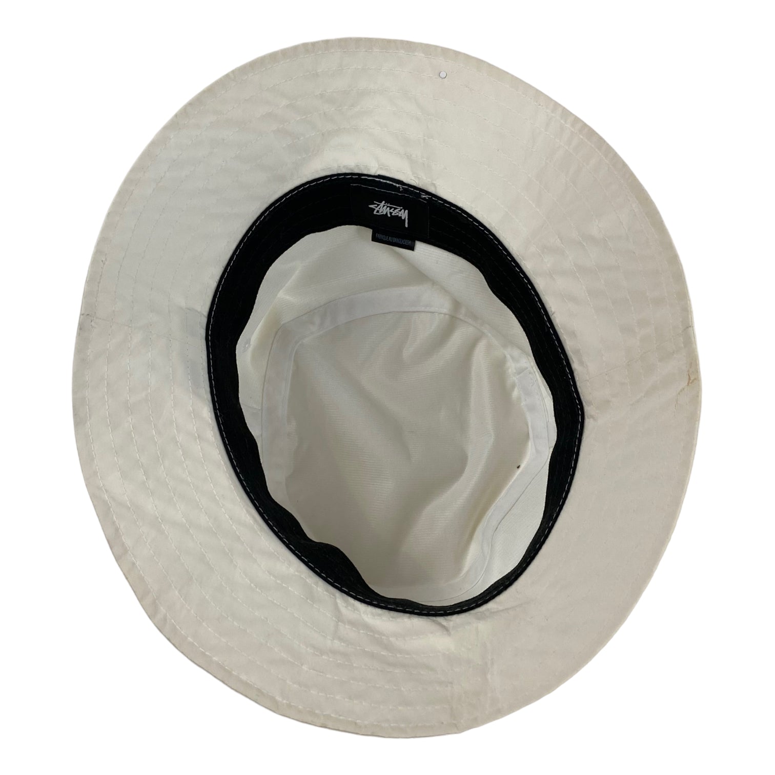 Stüssy Bucket Hat White