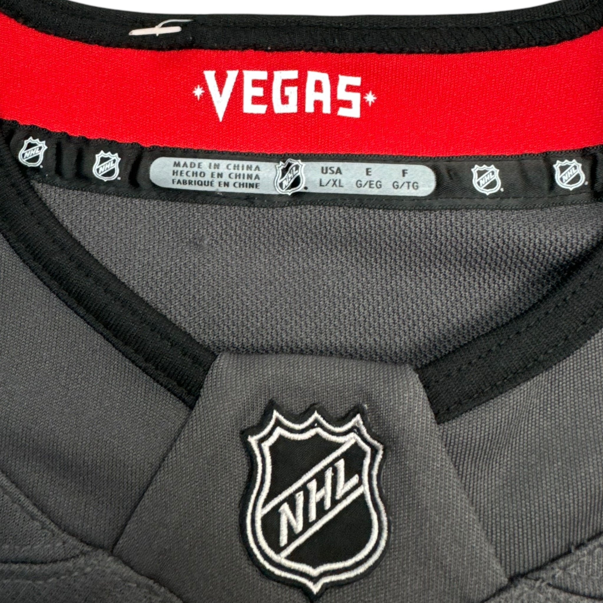 Vegas Golden Knights Adidas Home Jersey