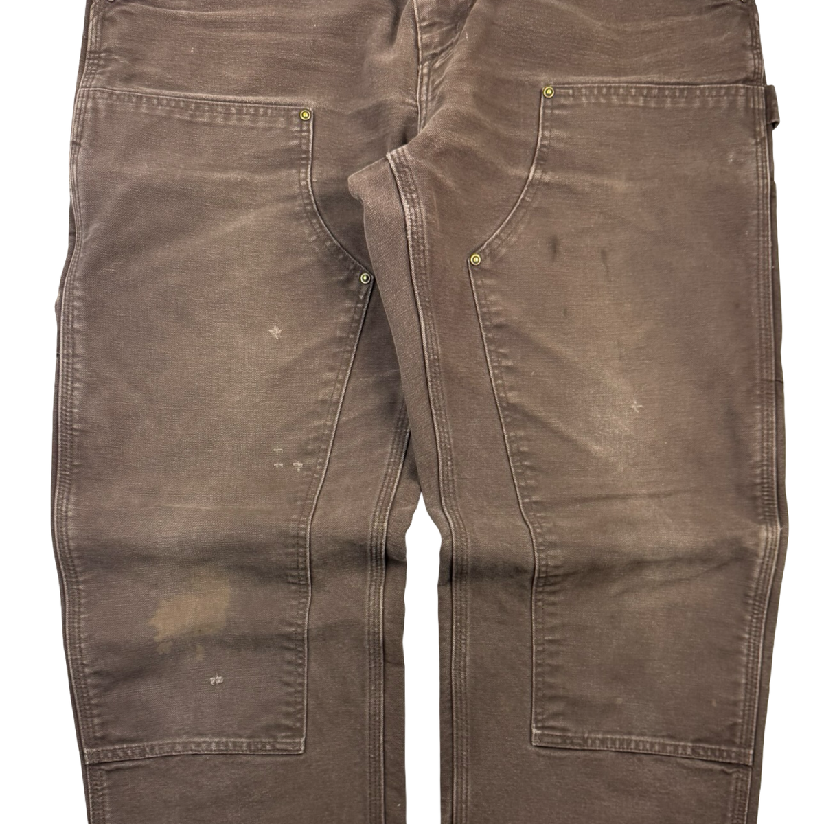 Vintage Carhartt Double Knee Bottoms Faded Chocolate