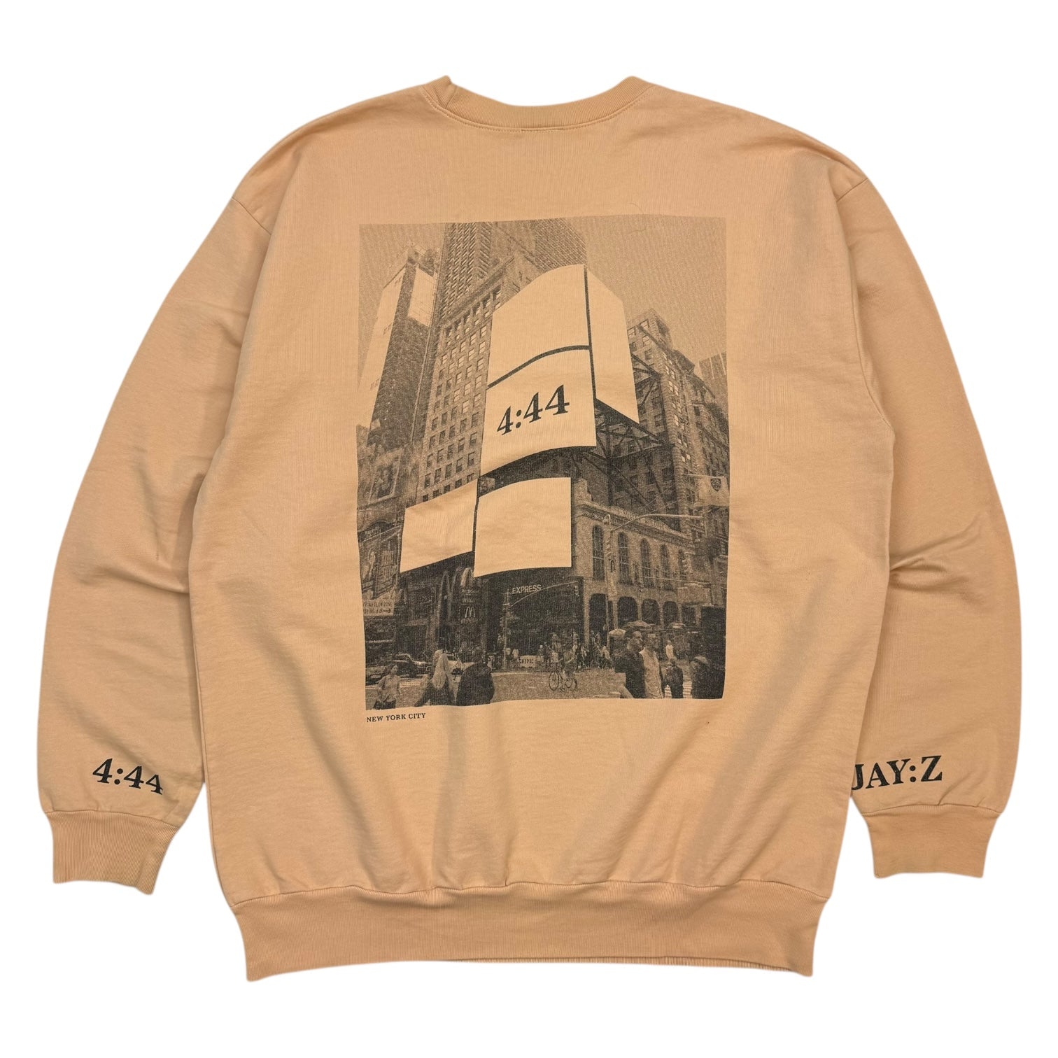 Jay Z 4:44 Album Crewneck Orange
