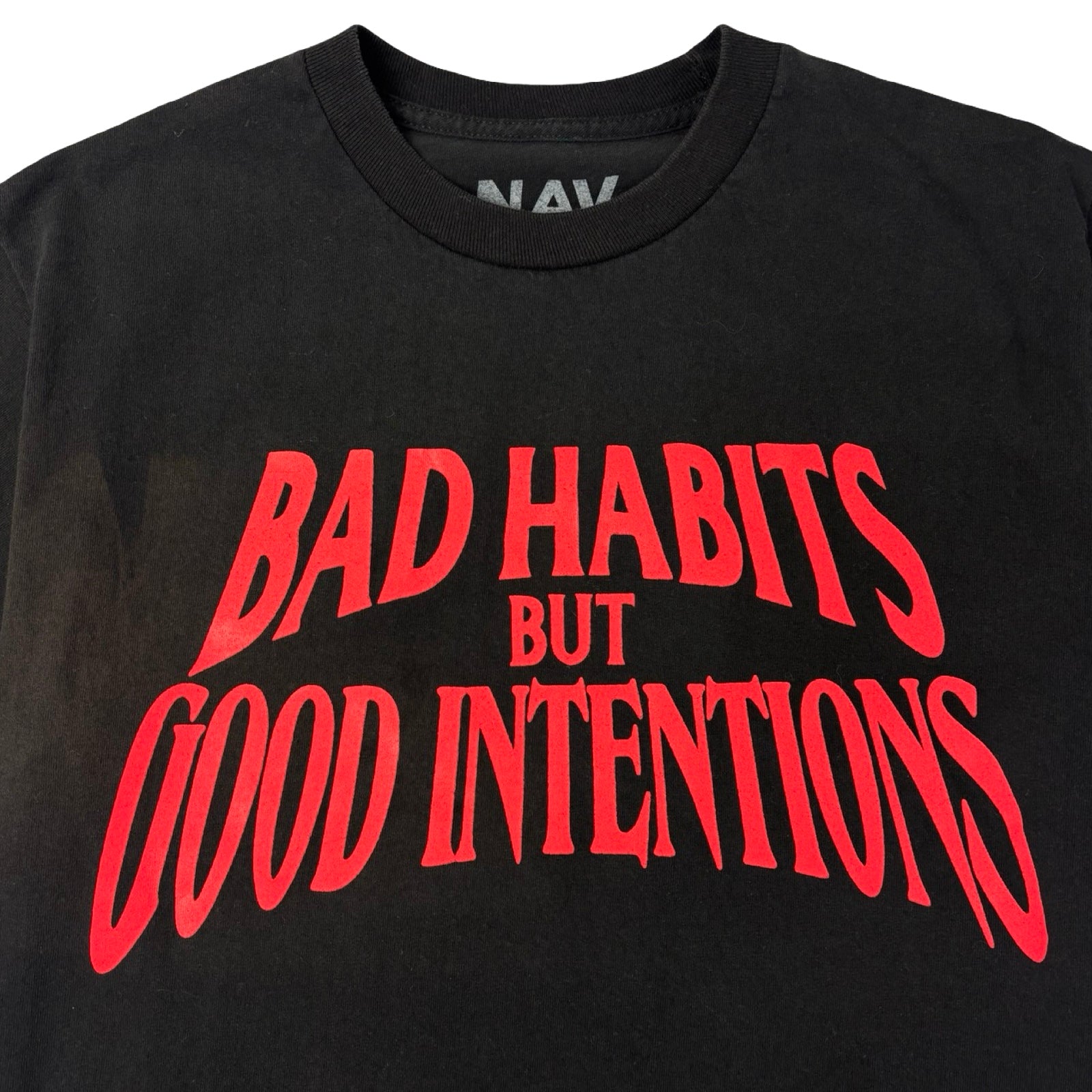 VLONE x NAV Good Intentions Tee Black