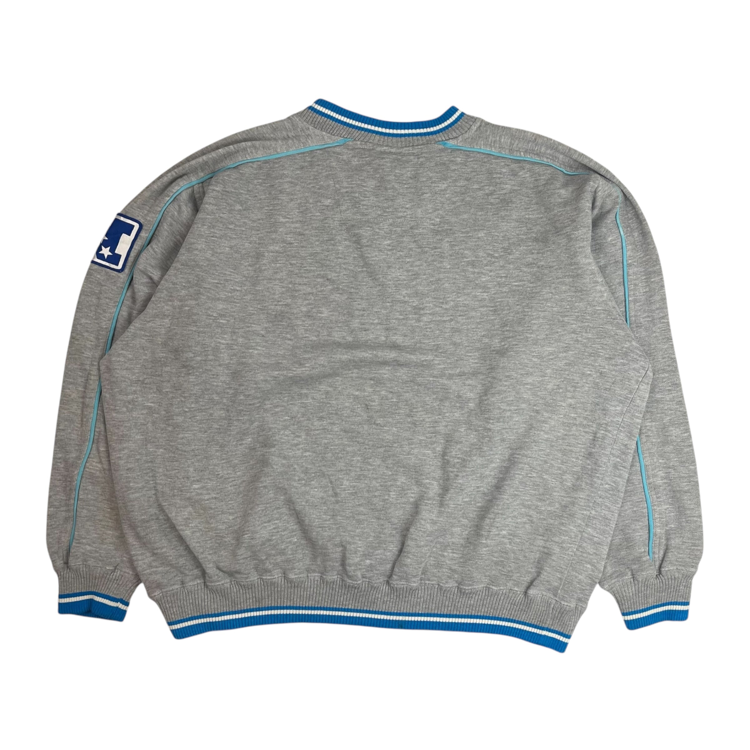 Vintage Carolina Panthers Crewneck Grey